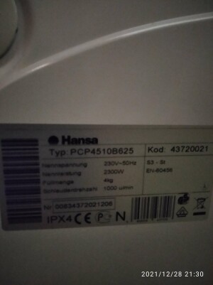 Hansa PCP4510B614