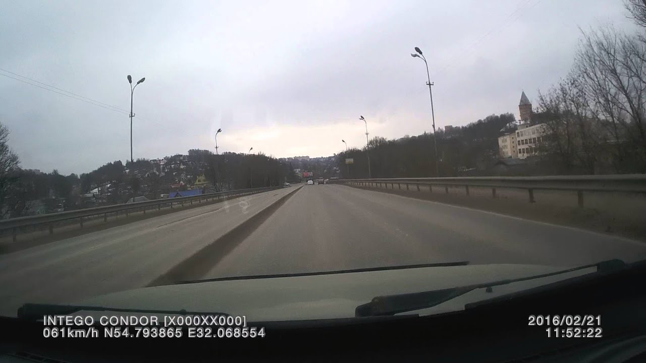 Intego condor видеорегистратор с gps и антирадаром день пасмурно