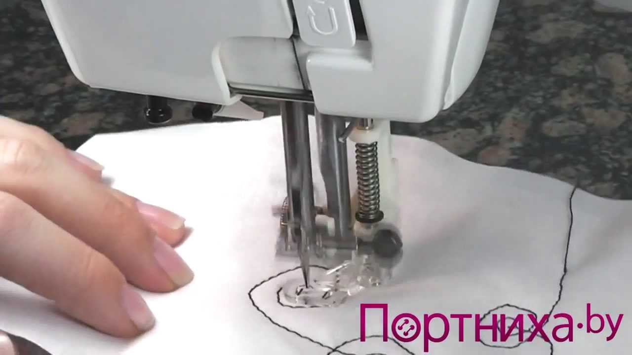 Лапка для штопки   инструкция