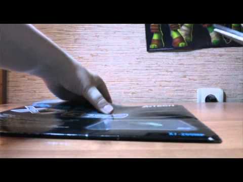 Unboxing на игровой коврик a4tech x7-200mp