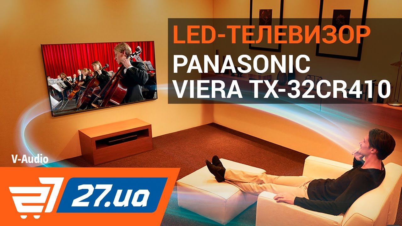 Led-телевизор panasonic viera tx-32cr410