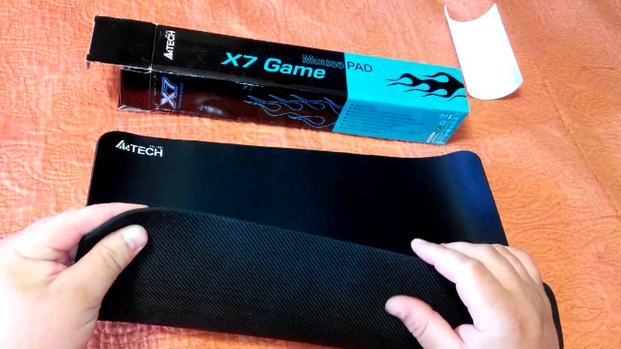 Обзор коврик для мыши a4tech x7 300 mp