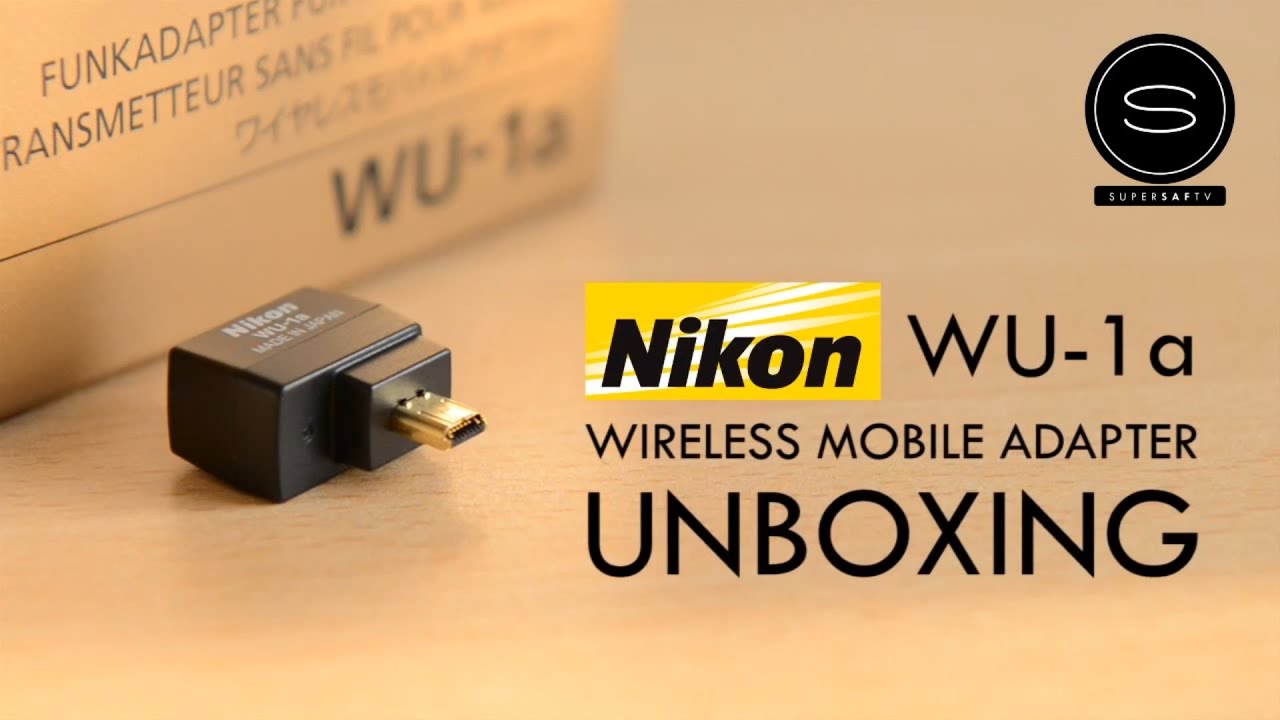 Nikon wu-1a -  wireless mobile adapter - unboxing uk
