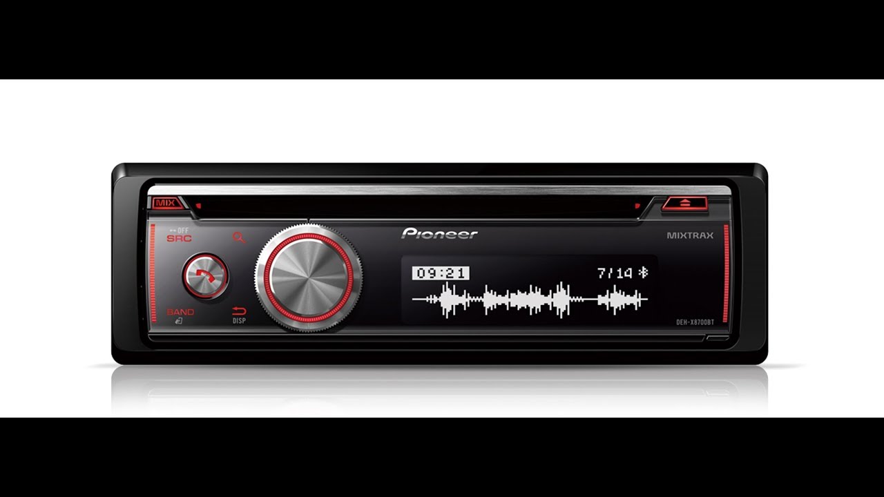 Pioneer deh-x8700bt bluetooth, cd, usb and aux-in. Supports ipod iphone android