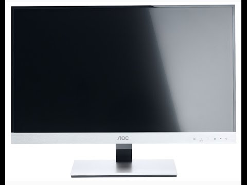 Aoc i2367f 23" led ips monitor unboxing and initial review