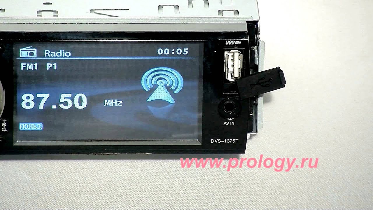 Видео превью: Prology dvs 1375t