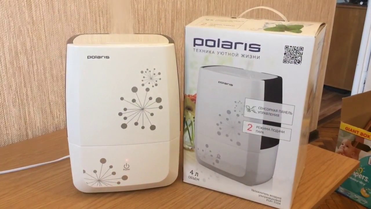 Увлажнитель воздуха polaris puh 3504. Мой отзыв о покупке