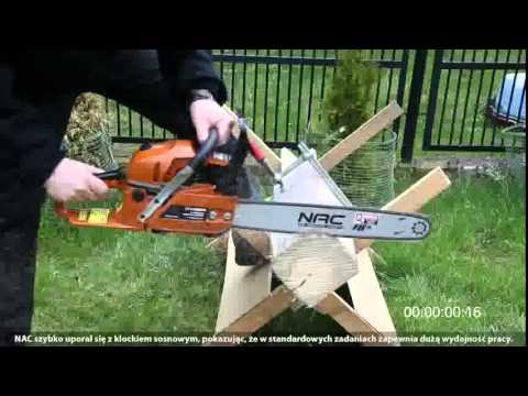 Видео превью: Test łańcuchowej piły spalinowej nac tt-cs5200