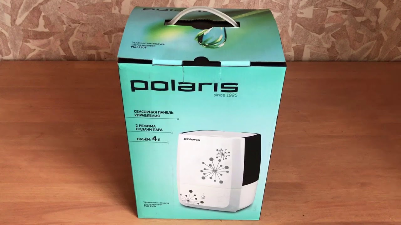 Распаковка увлажнитель воздуха polaris puh 3504