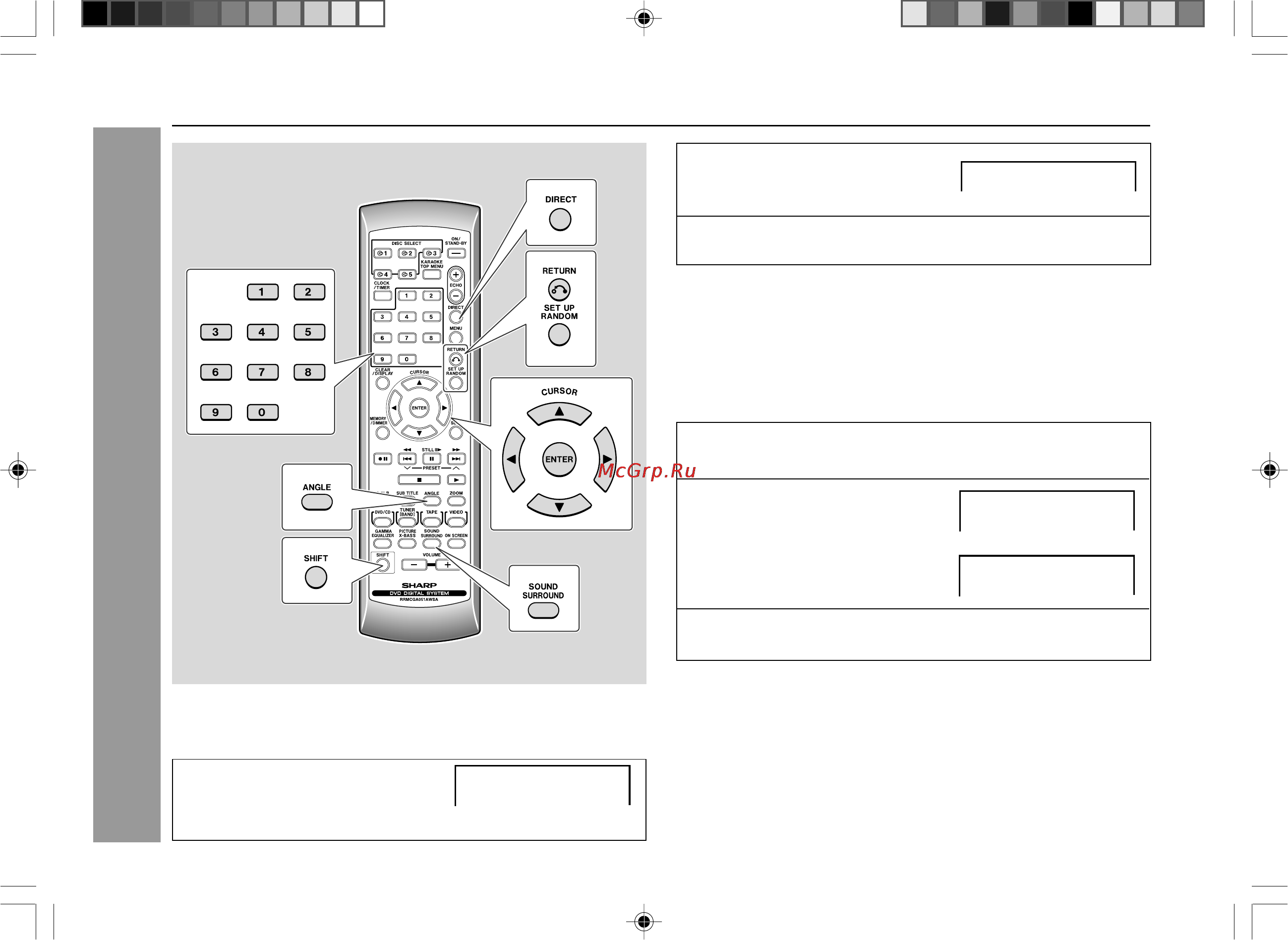Sharp XL-MP110DVR Инструкция по эксплуатации онлайн [36/72] 3