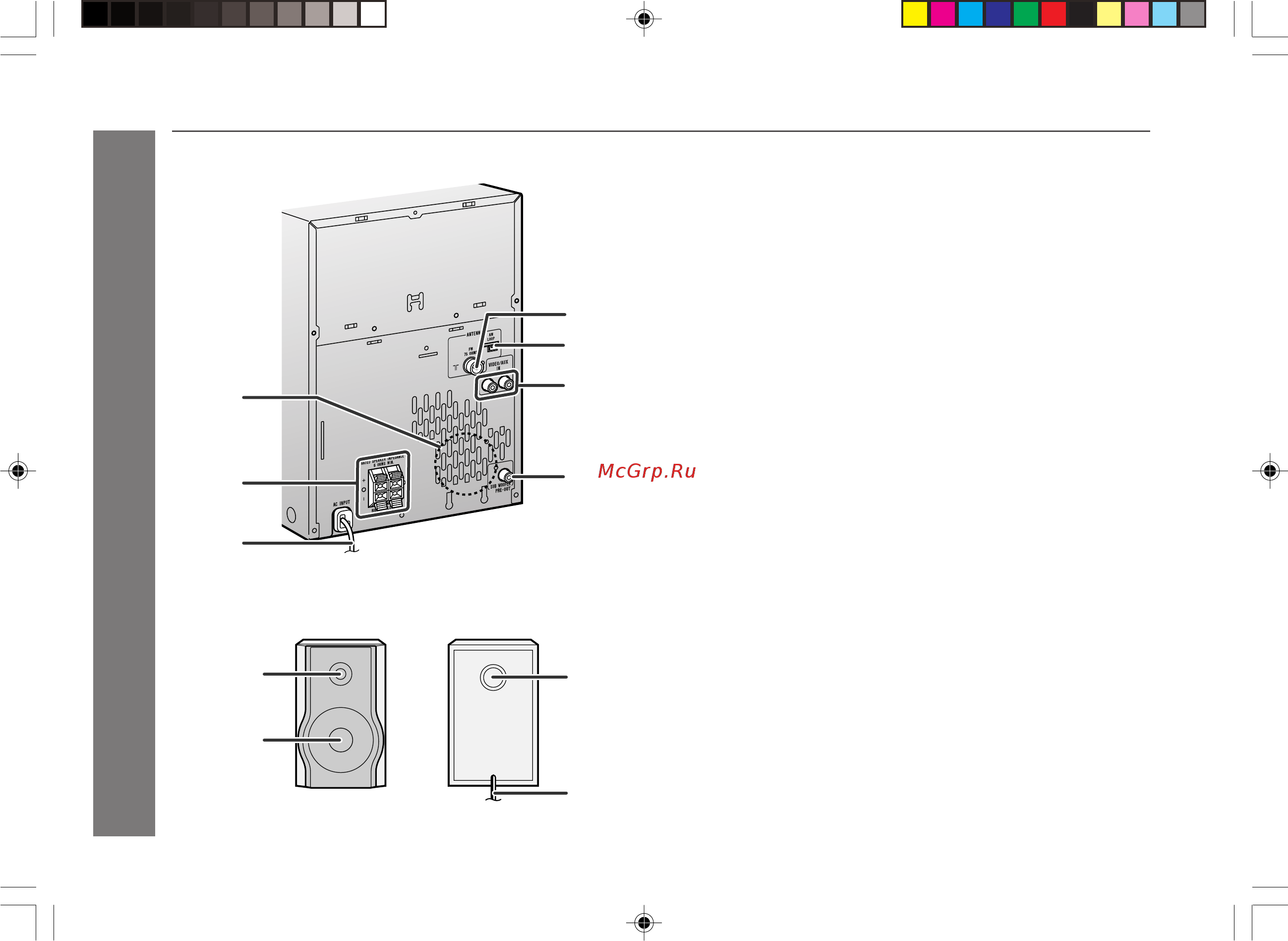 Sharp XL-HP535HR [8/48] Общая информация