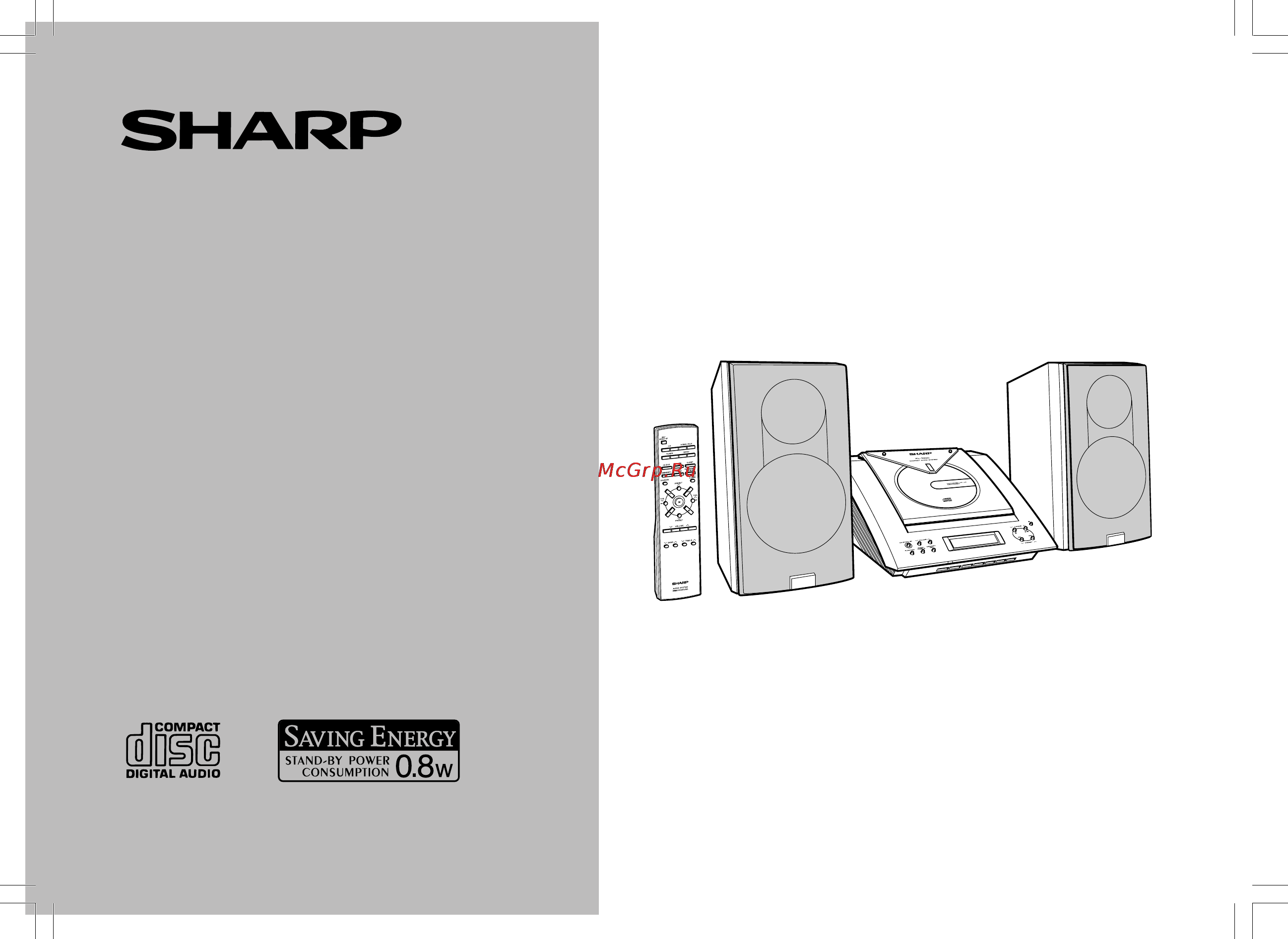 Sharp XL-1000WR Инструкция по эксплуатации онлайн