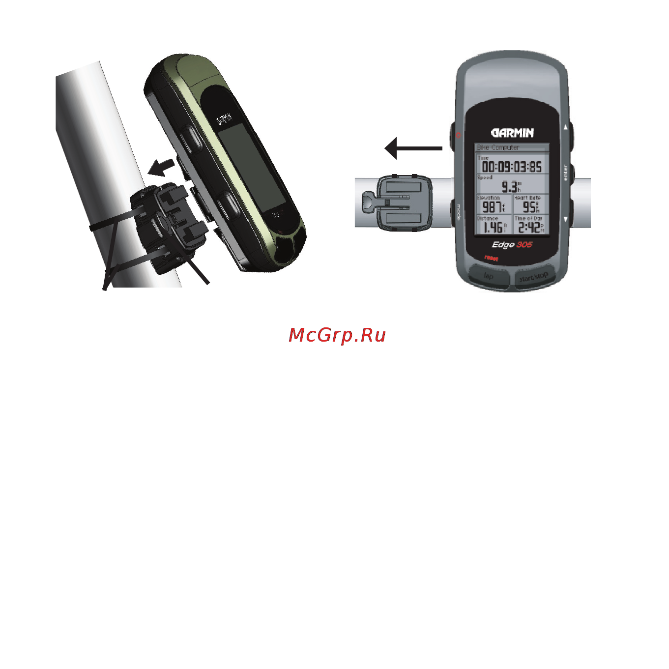 Garmin Edge 205/305 Инструкция по эксплуатации онлайн [14/96] 30