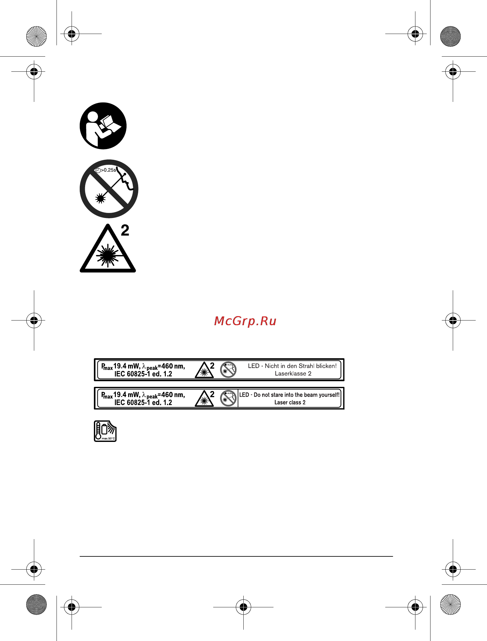 Bosch GLI 10,8 V-LI 0.601.437.U00 [14/207] Safety rules