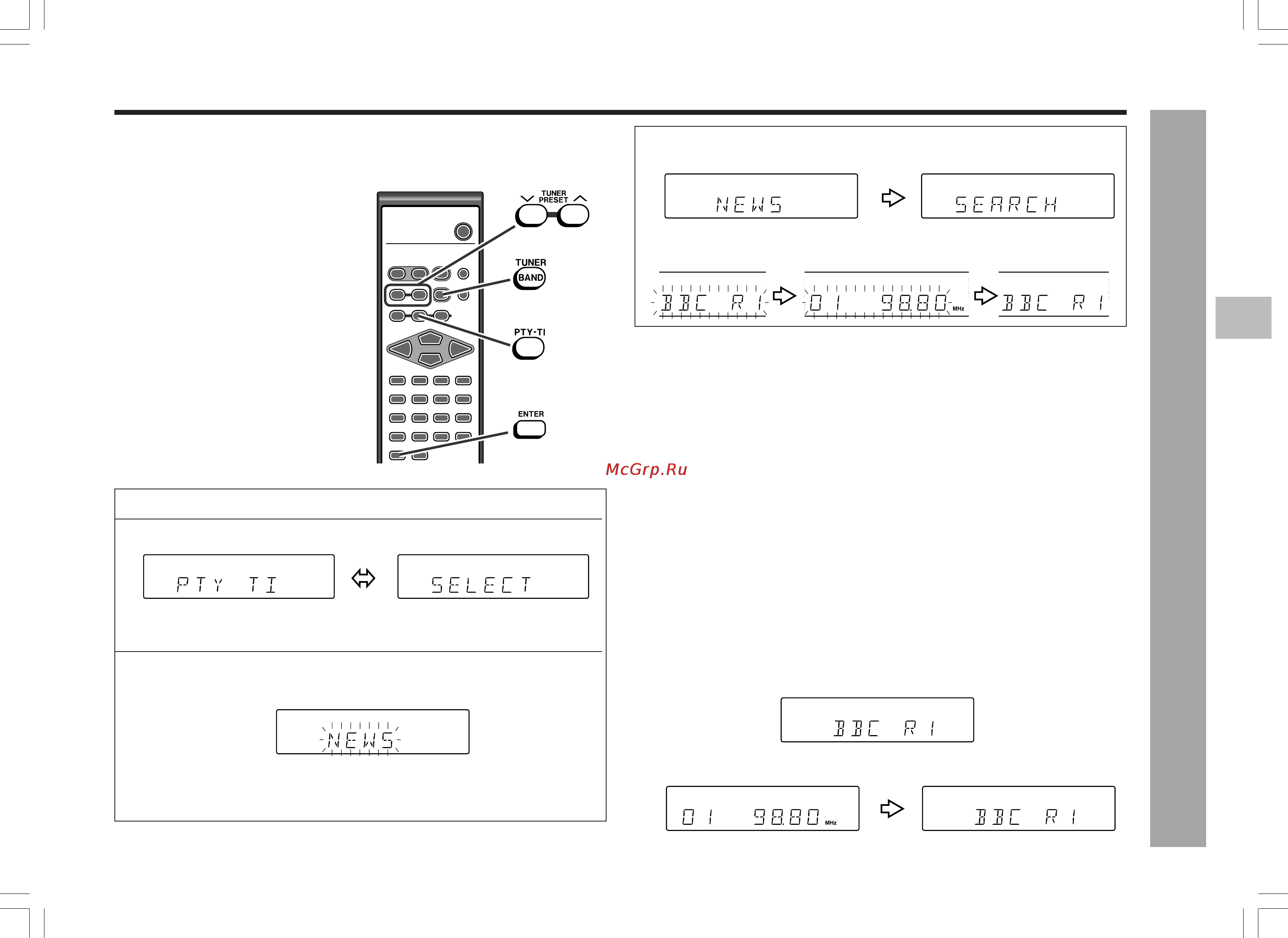 Sharp SD-EX220H [25/37] Rds радио