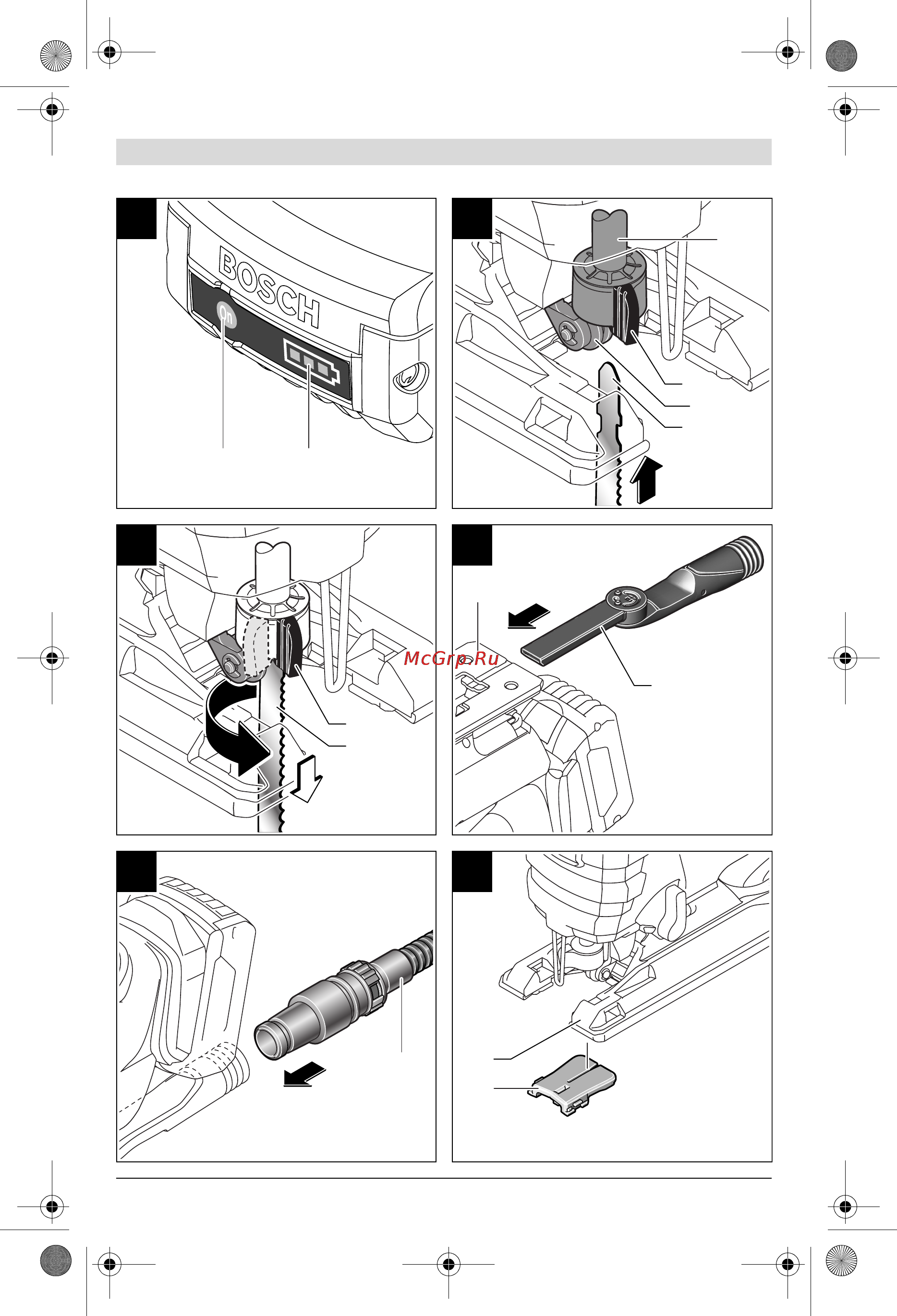 Bosch GST 18 V-LI 0.601.58J.300 Инструкция по эксплуатации онлайн [4/317] 46