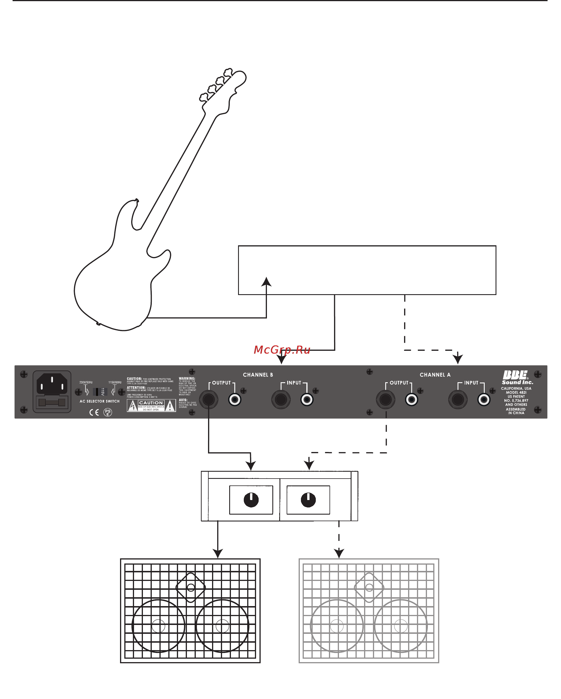 BBE 482i Sonic Maximizer [11/16] Individual instruments