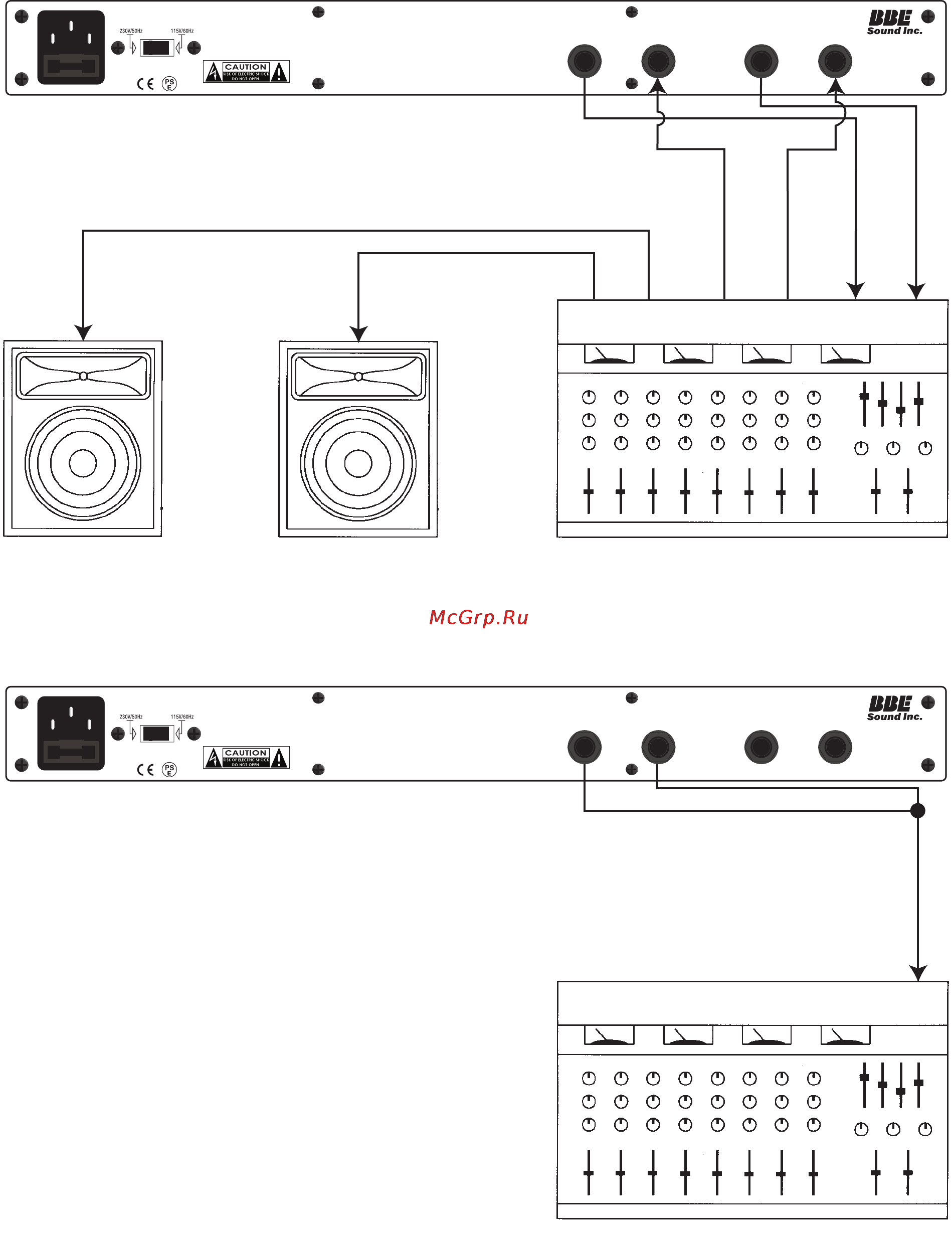 BBE 382i Sonic Maximizer [8/12] Live application powered mixer
