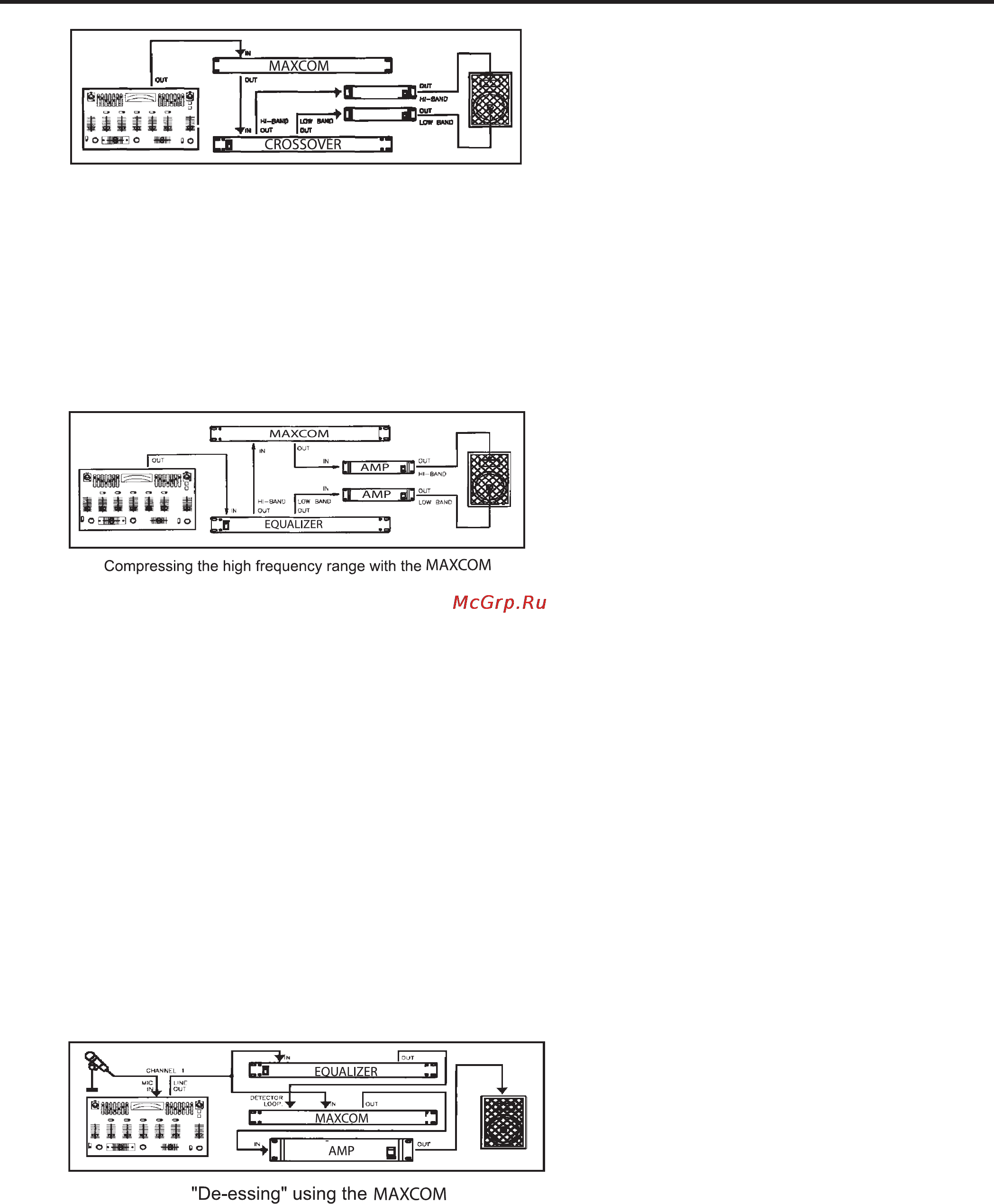 BBE MaxCom [20/24] Special applications