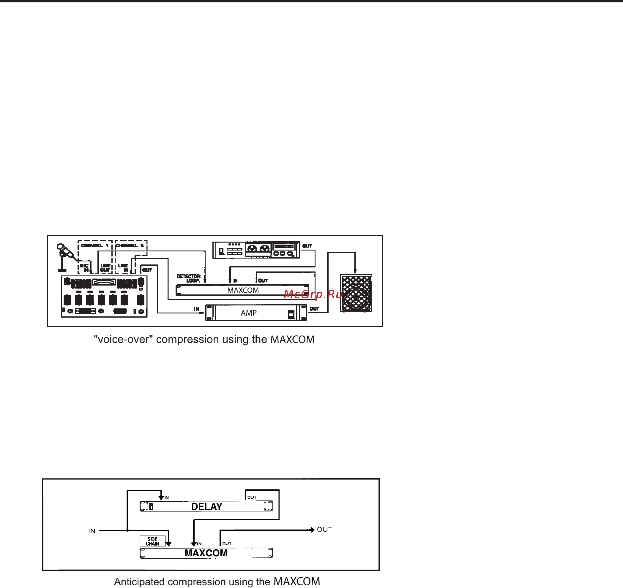BBE MaxCom [22/24] Special applications