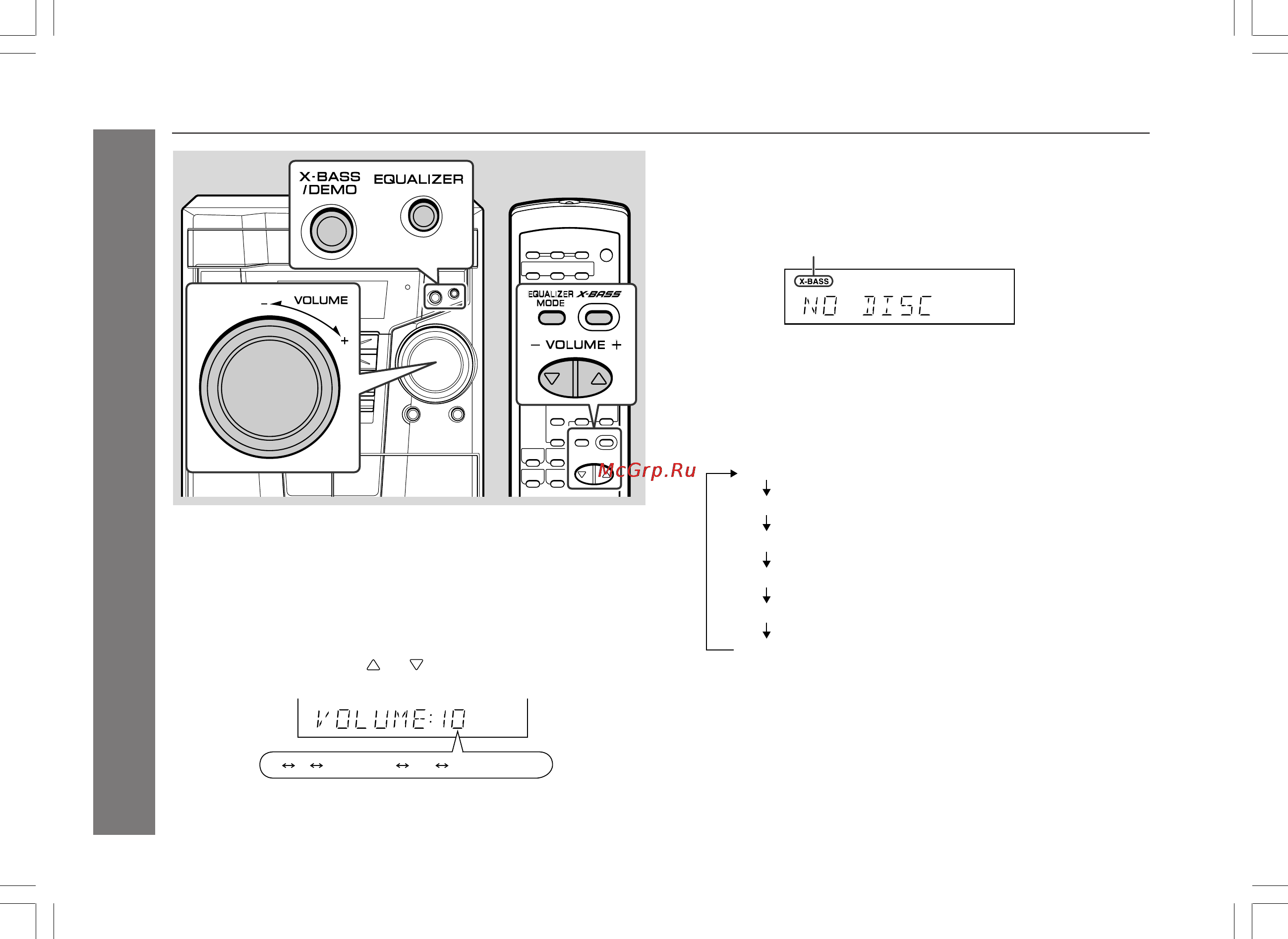 Sharp CD-E700WR [14/36] Регулировка звуковых сигналов