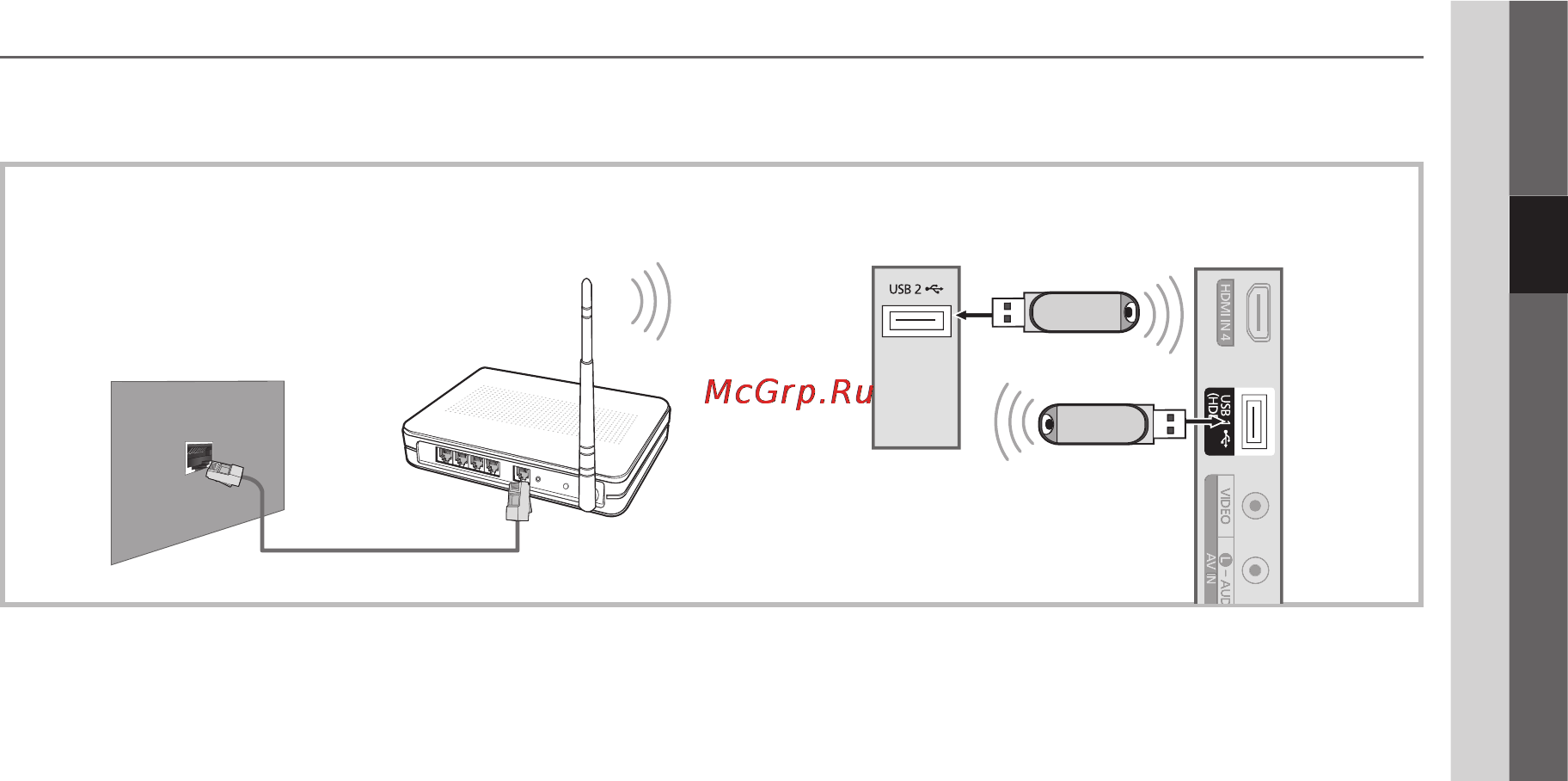 Samsung LE-32C550 [25/193] Connecting wireless network