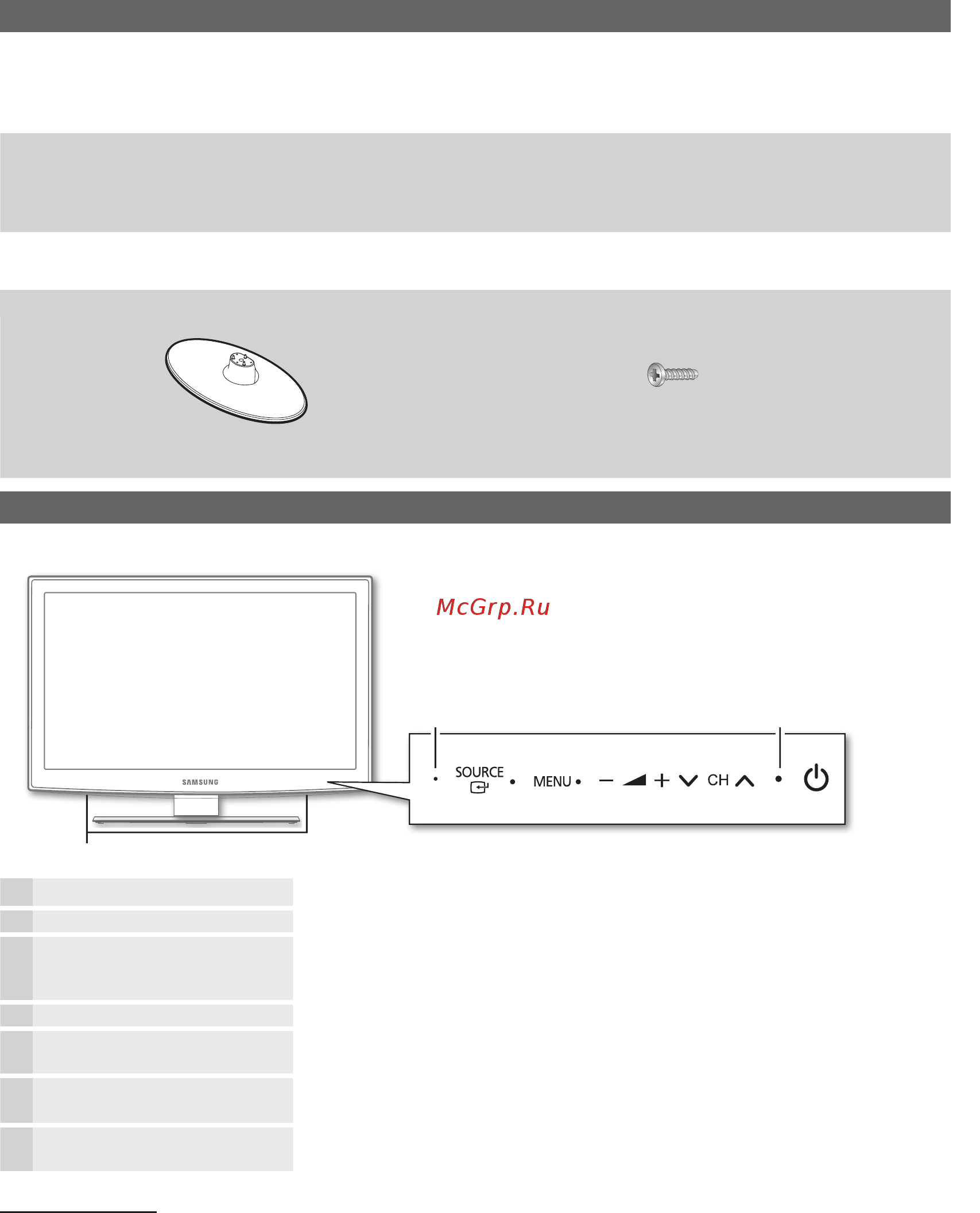 Samsung LE-32C450 [82/157] Початок роботи
