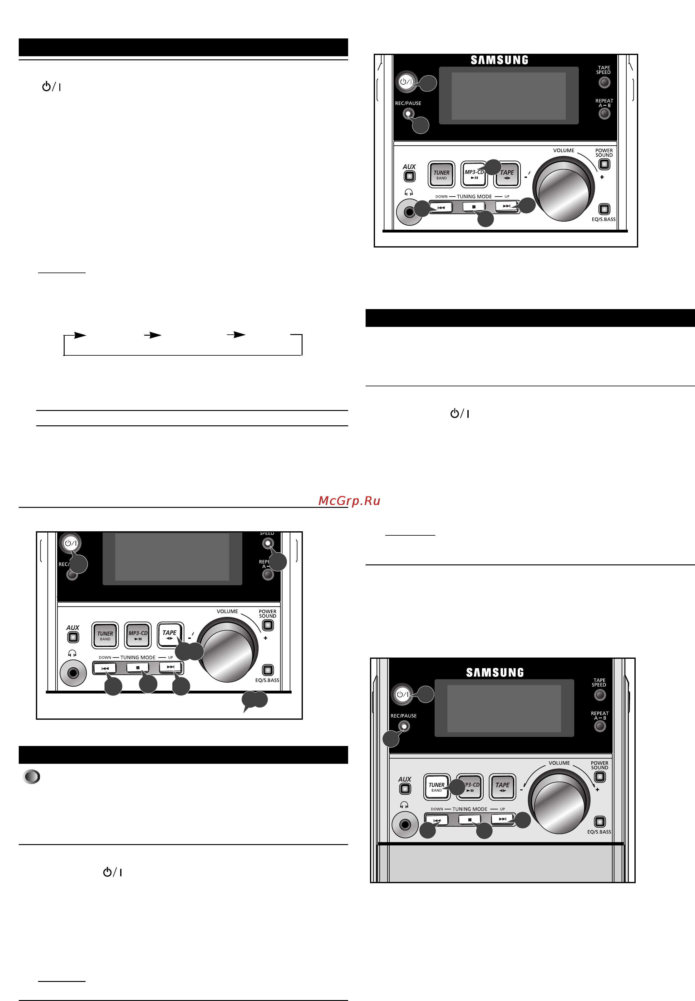 Samsung MM-ZJ5 [16/24] Запись компакт диска