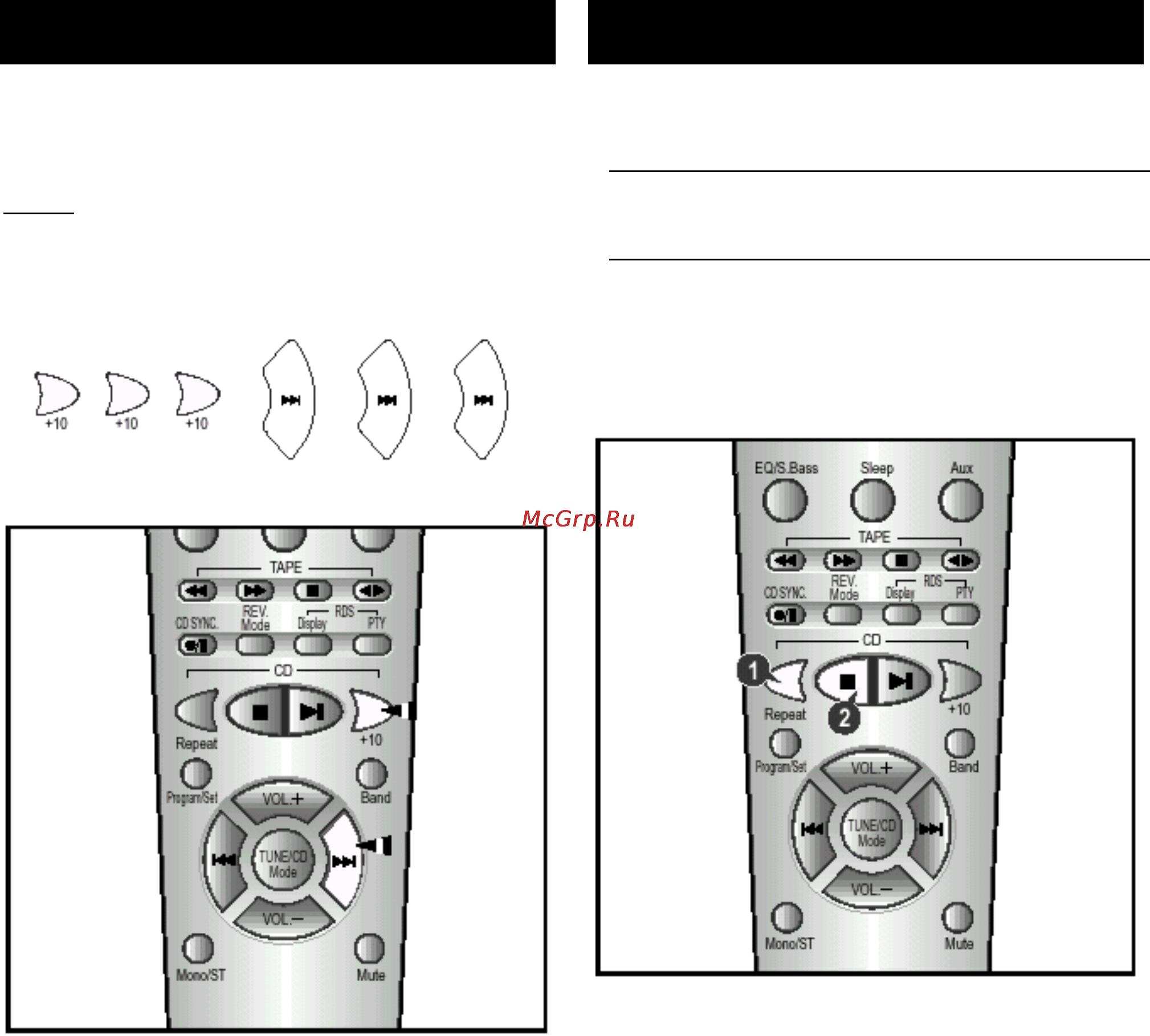 Samsung MM-ZB9 [13/26] Повтор одной или всех дорожек на компакт диске___________________