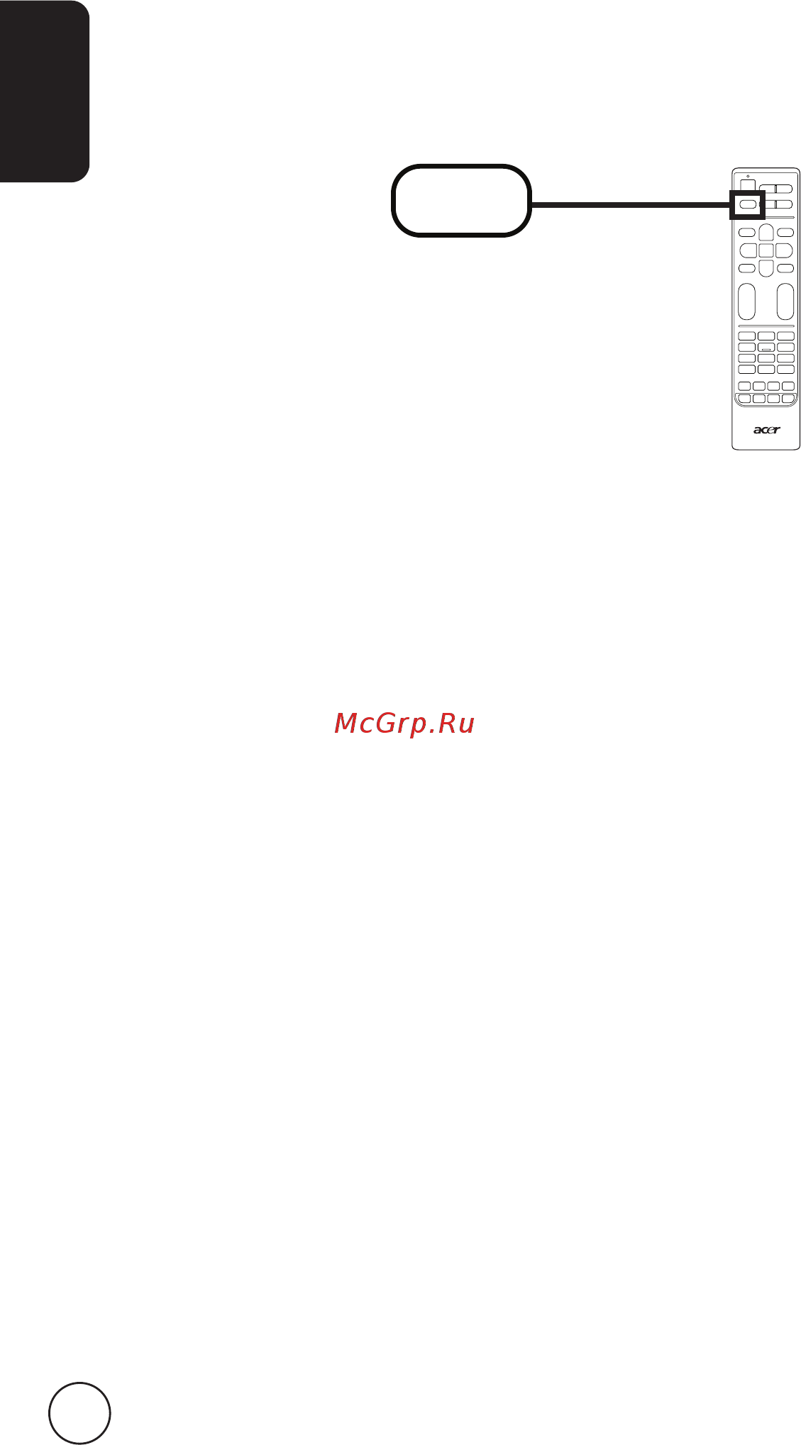 Acer AT2358 MWL [14/37] Выбор входного сигнала
