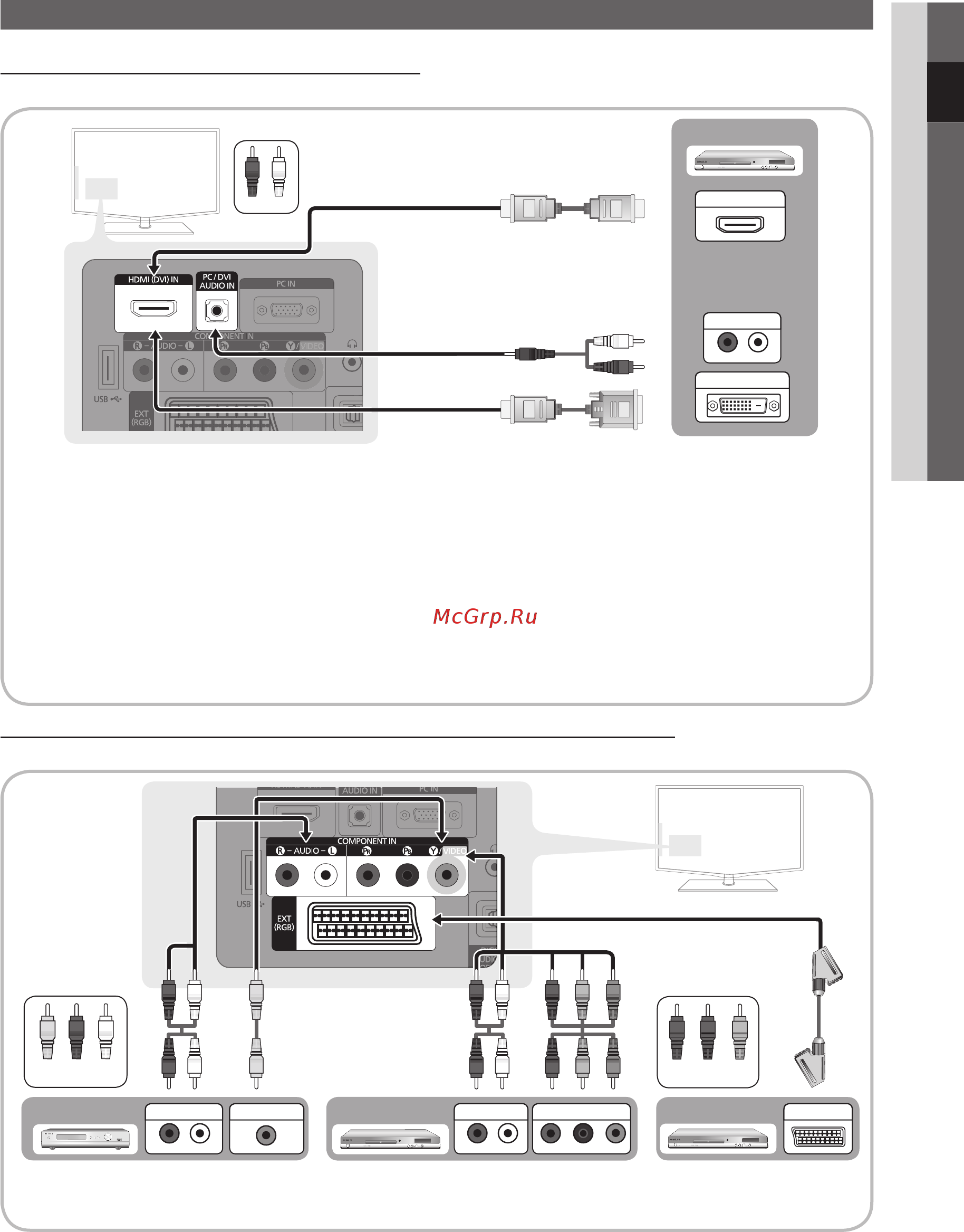Samsung LE-22C450 [7/157] Component out