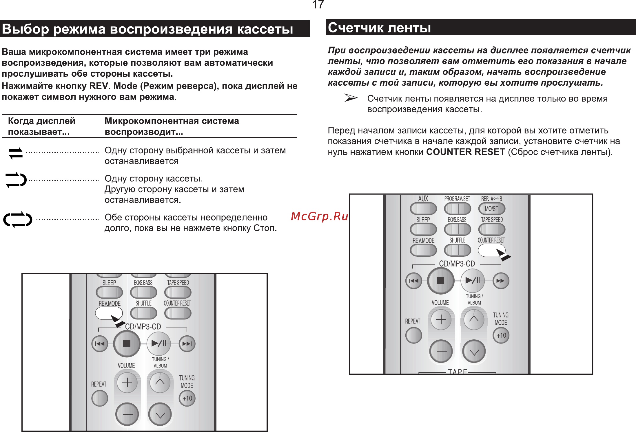 Samsung MM-T5 Инструкция по эксплуатации онлайн [17/24] 234
