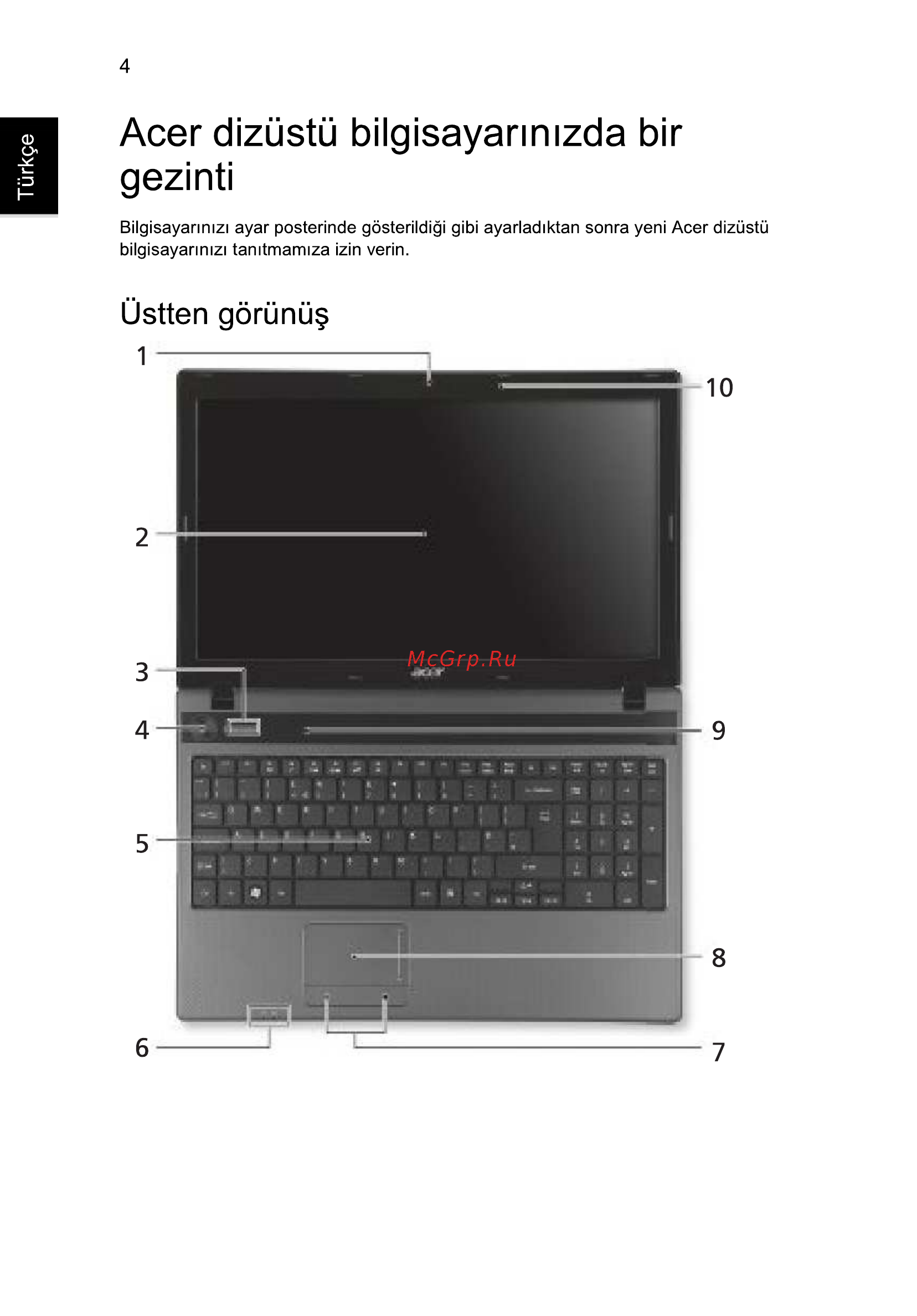 Acer 5742ZG-P623G32Mnkk Инструкция по эксплуатации онлайн [248/314] 237