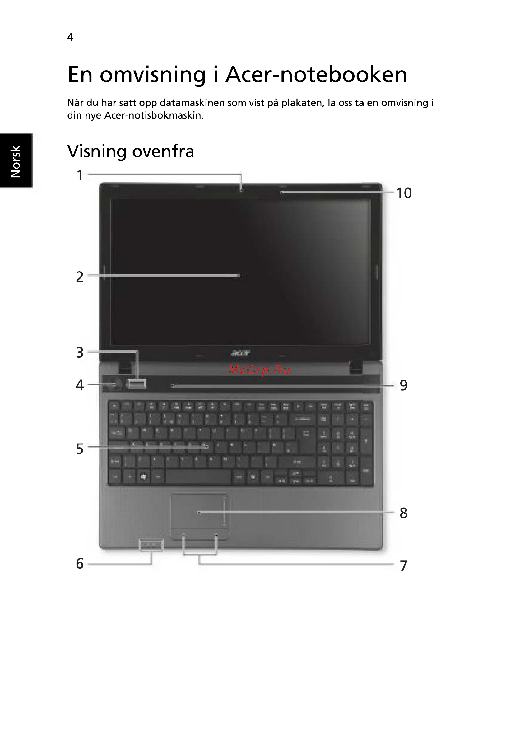 Acer 5742ZG-P623G32Mnkk [78/314] En omvisning i acer notebooken