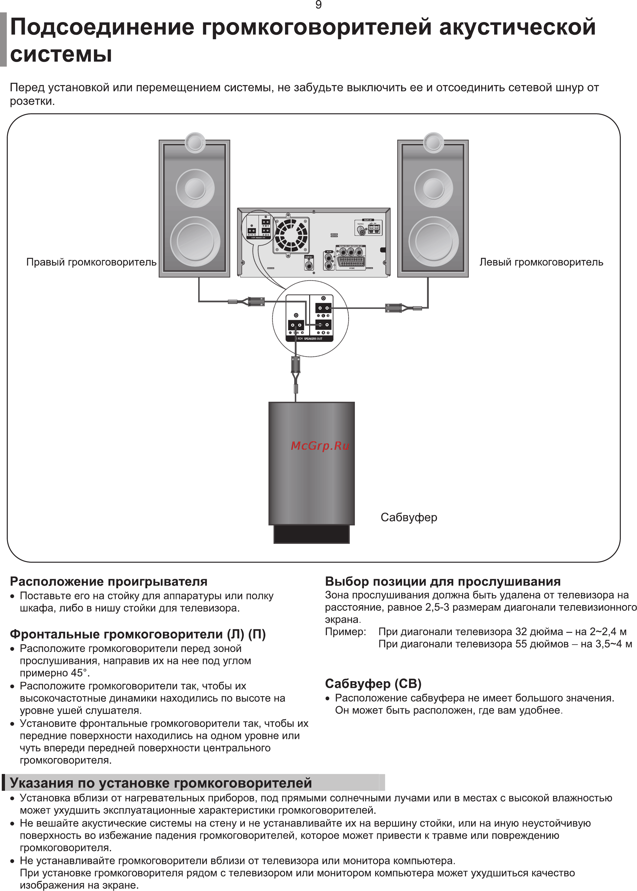 Samsung MM-KT10 Инструкция по эксплуатации онлайн [10/81] 247