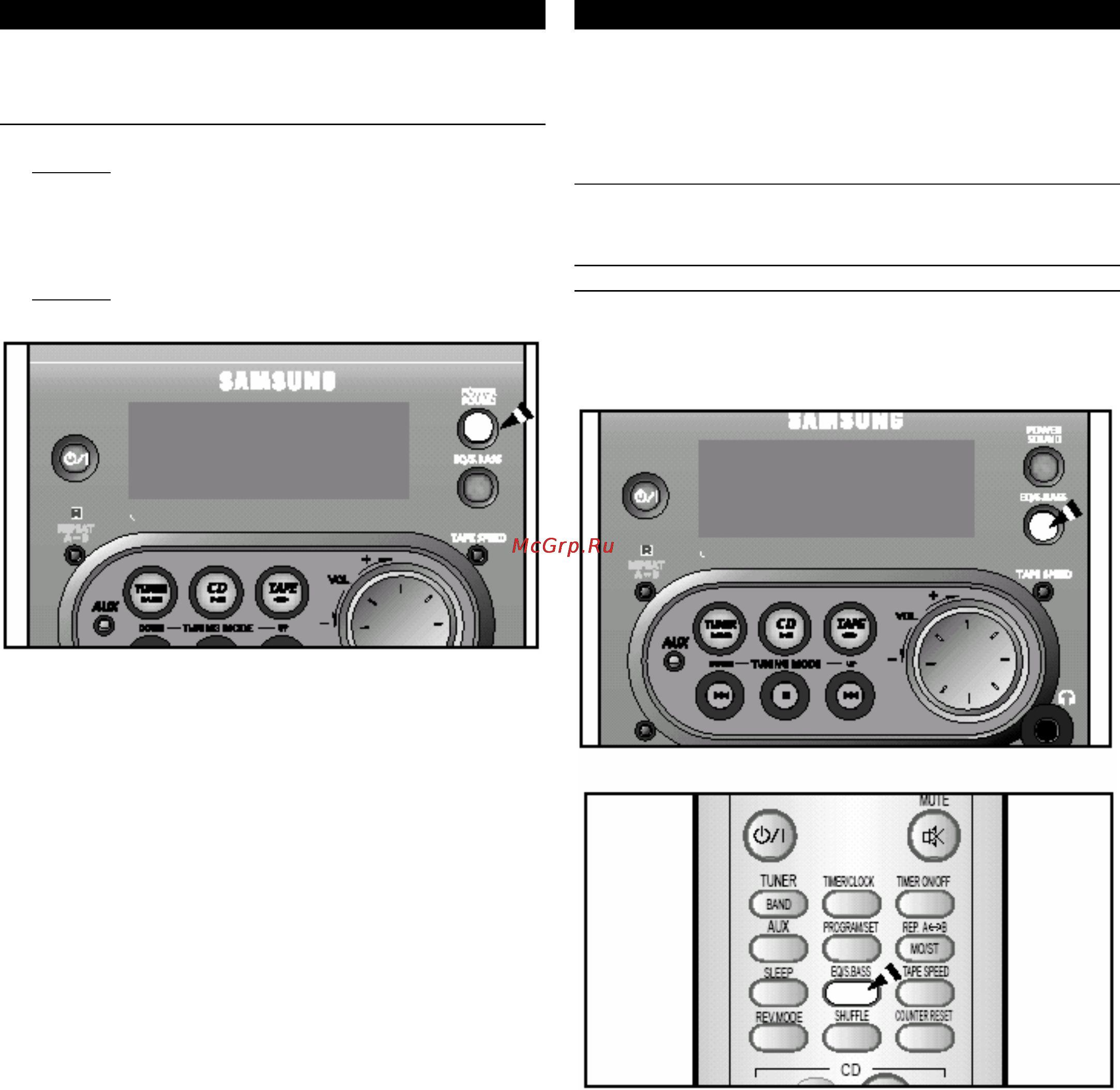 Samsung MM-J4 [17/22] Функция power sound
