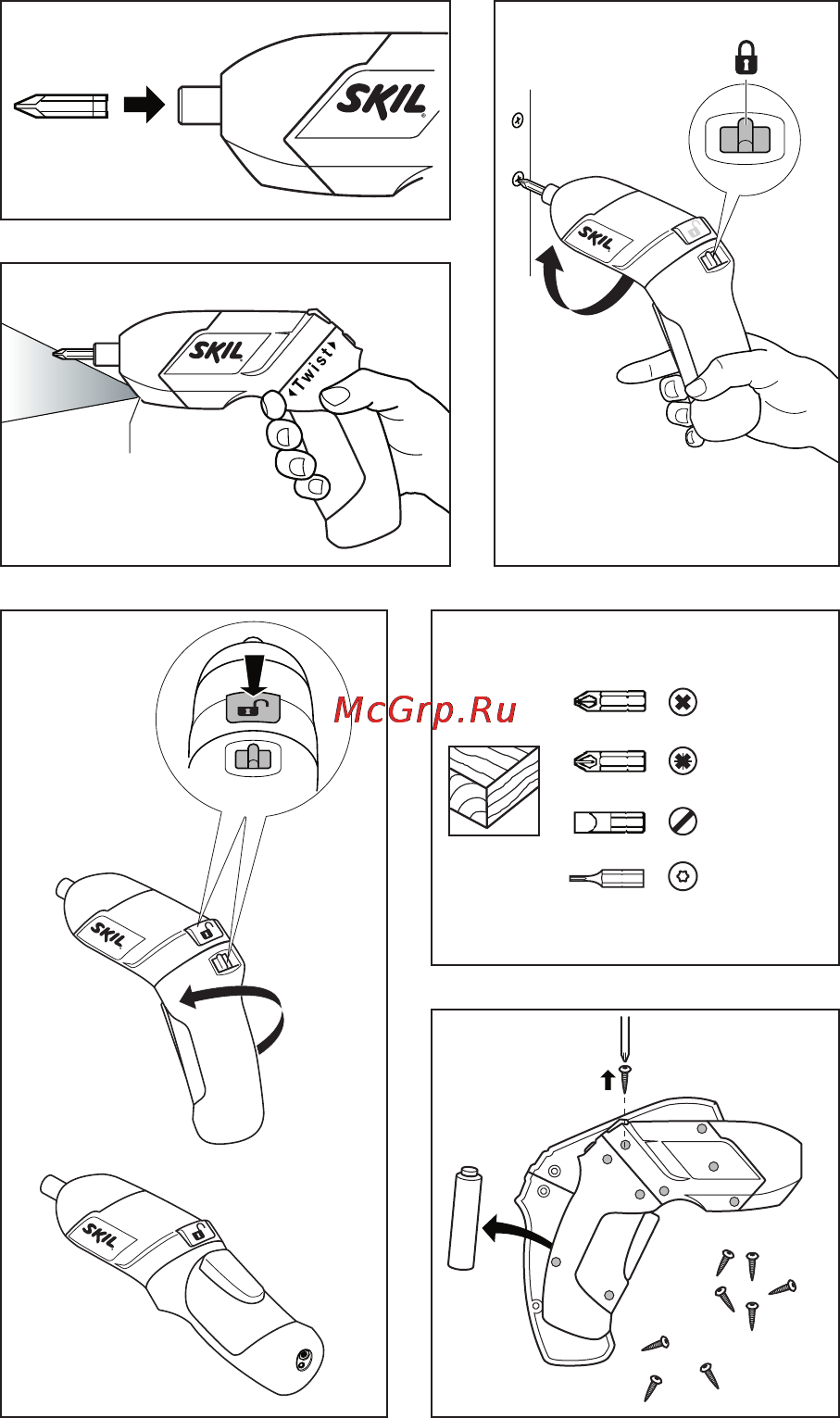 Skil 2536AС [4/12] Cordless screwdriver 2536