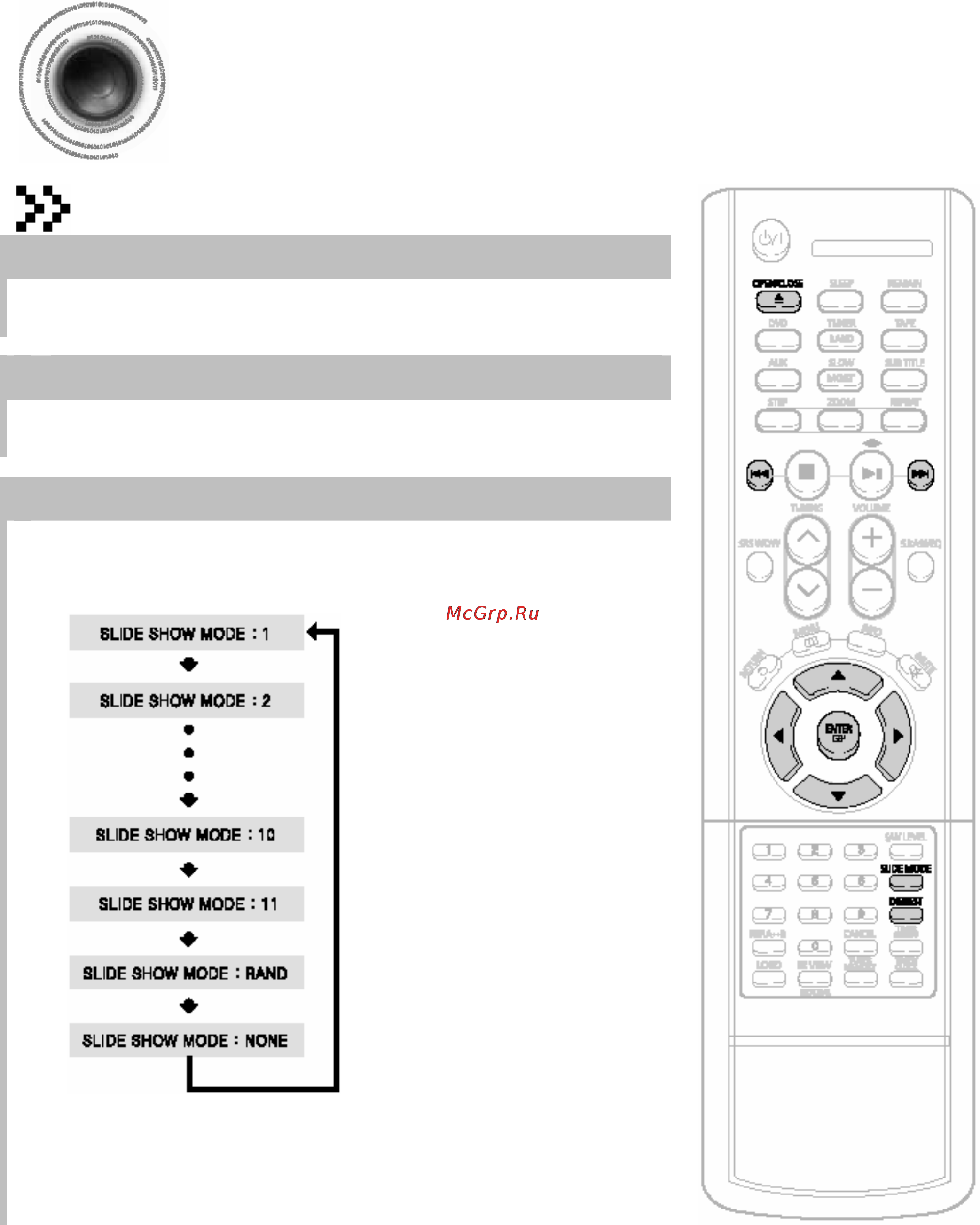 Samsung MM-DS80M [28/61] Воспроизведение файлов формата jpeg
