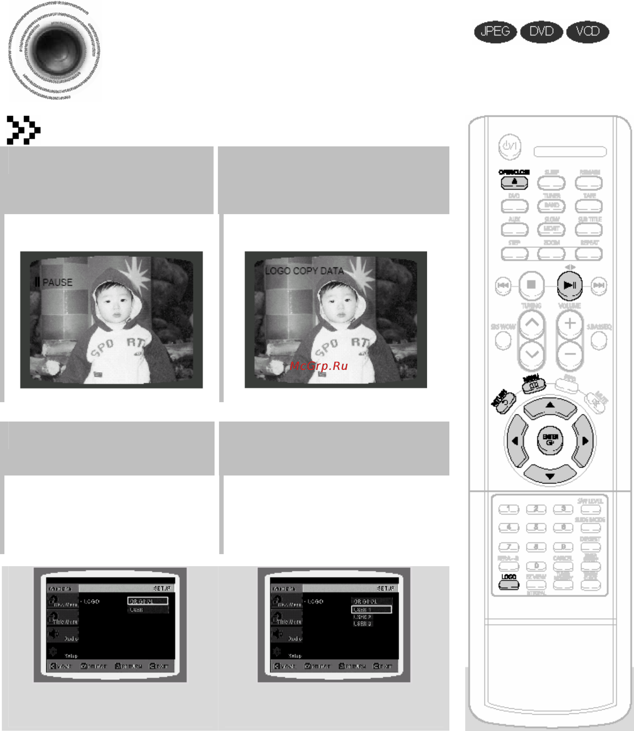 Samsung MM-DS80M [38/61] Установка фонового рисунка