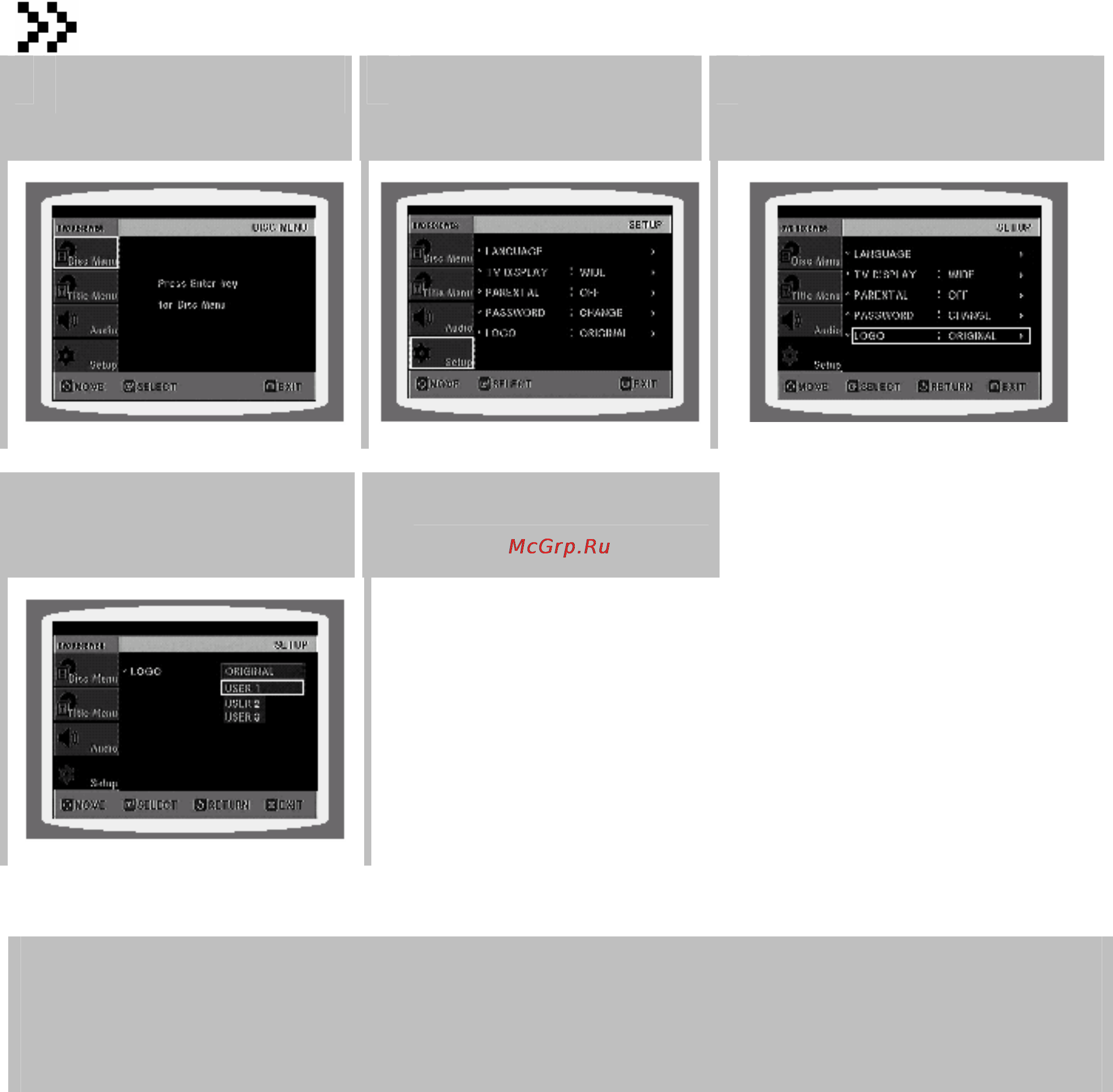 Samsung MM-DS80M [39/61] Смена фонового рисунка