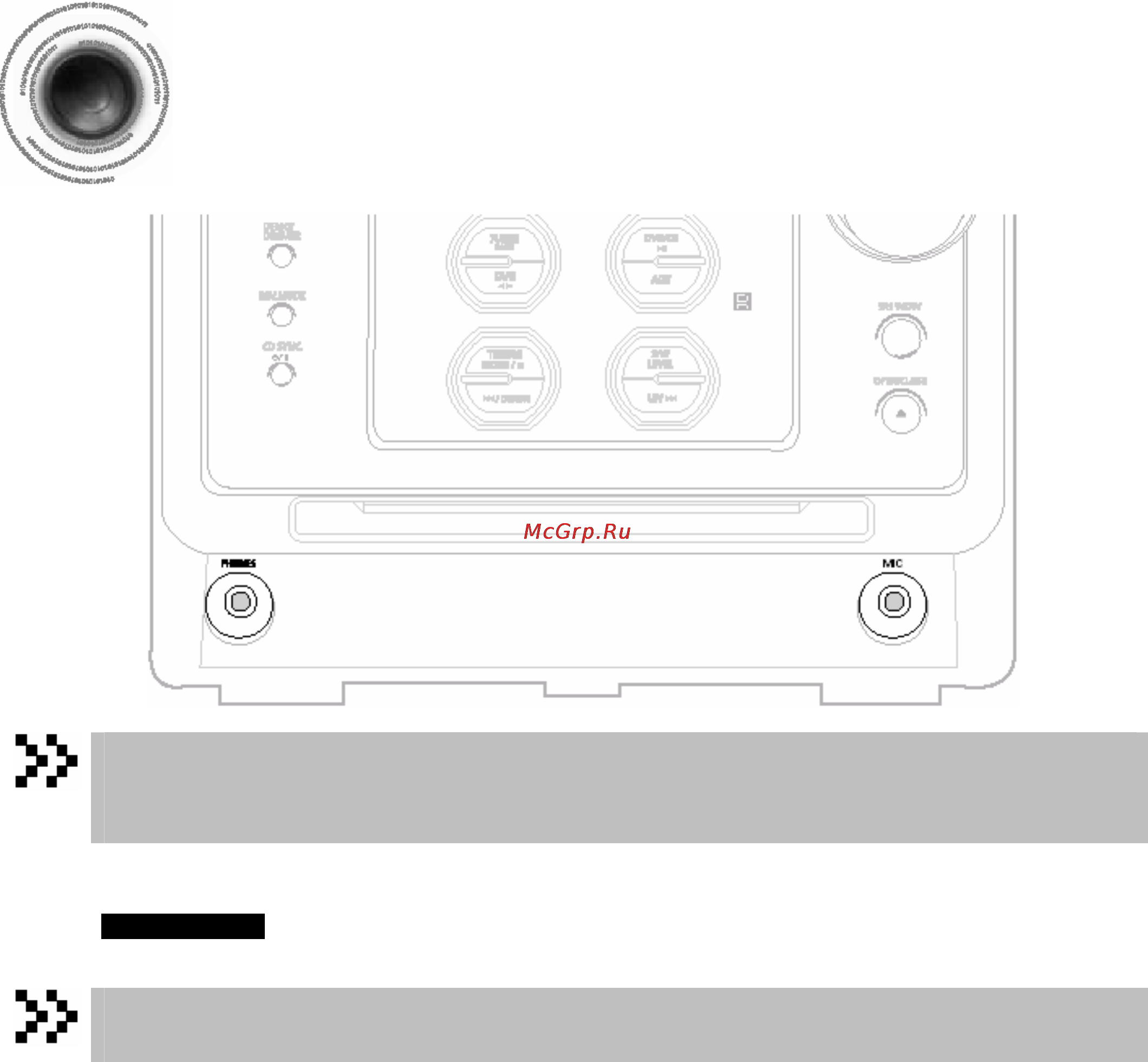 Samsung MM-DS80M [54/61] Подсоединение наушников и микрофона опция