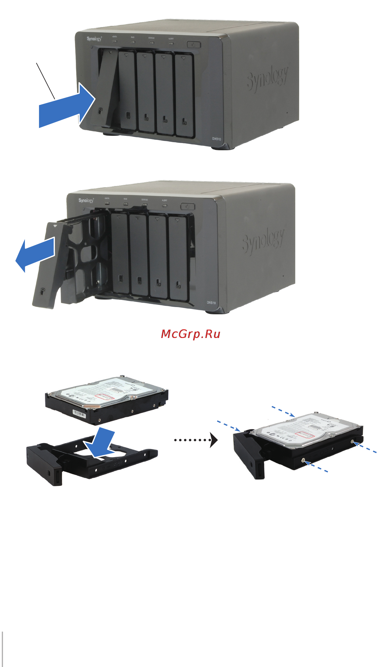 Synology DX510 Инструкция по эксплуатации онлайн [12/20] 300