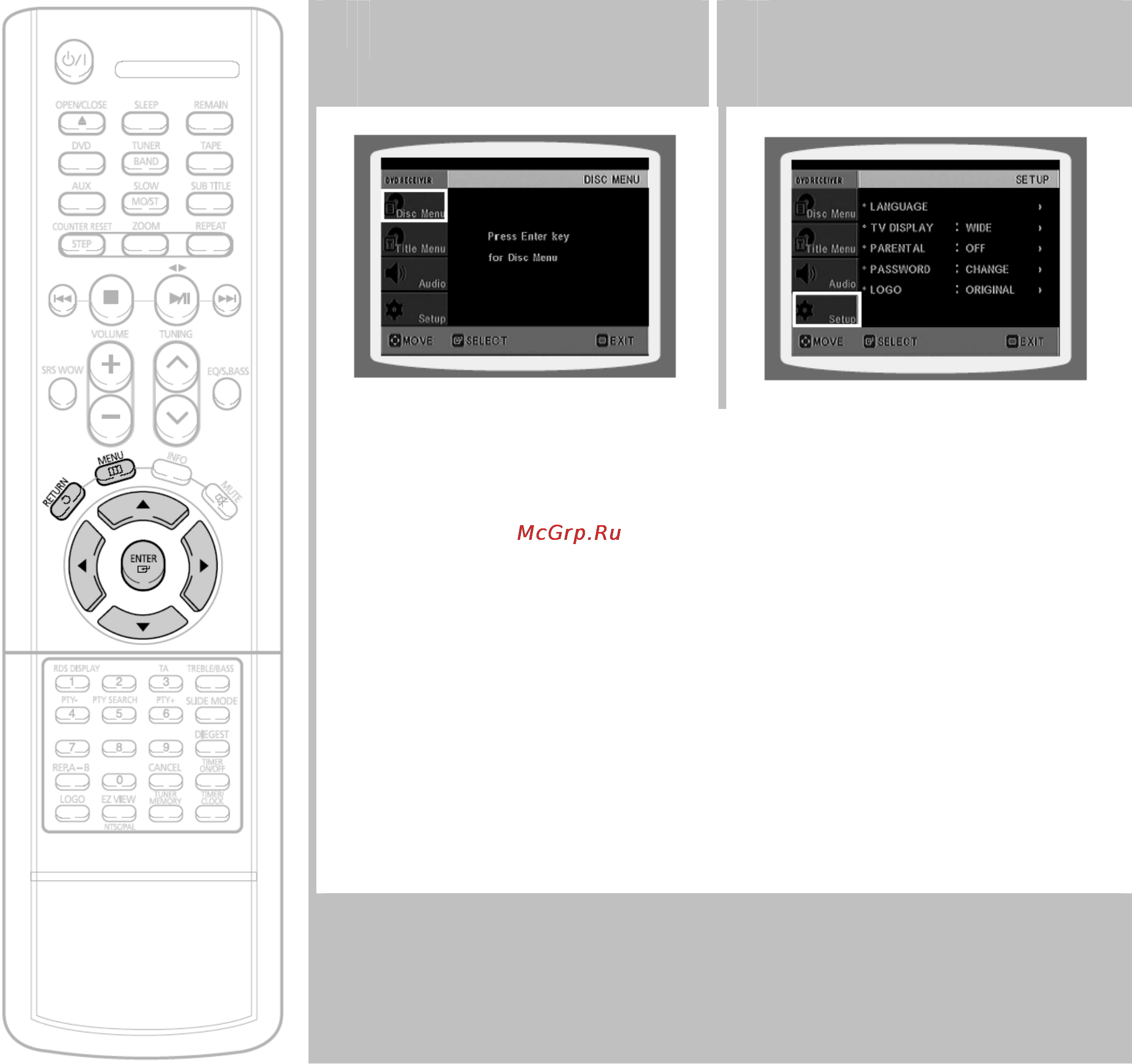 Samsung MM-DJ8 [32/64] Установка языка