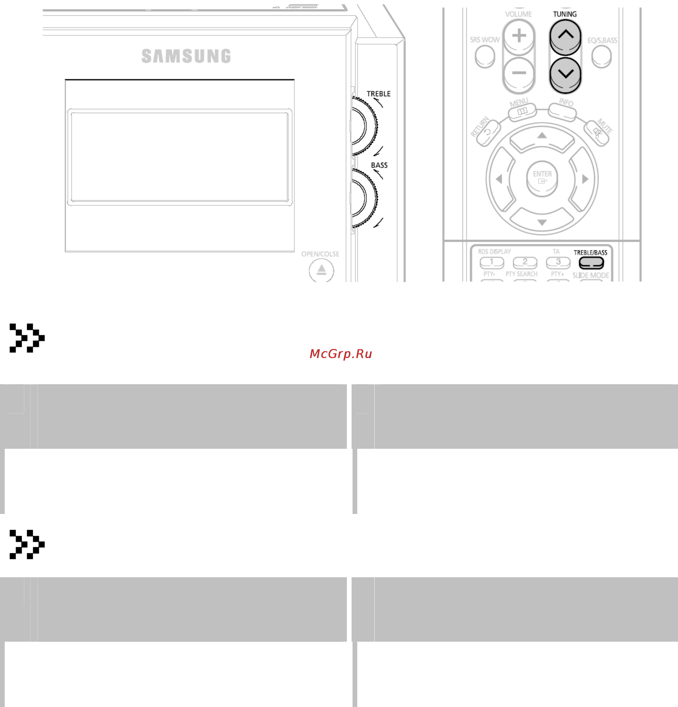 Samsung MM-DJ8 [54/64] Тембр низких частот