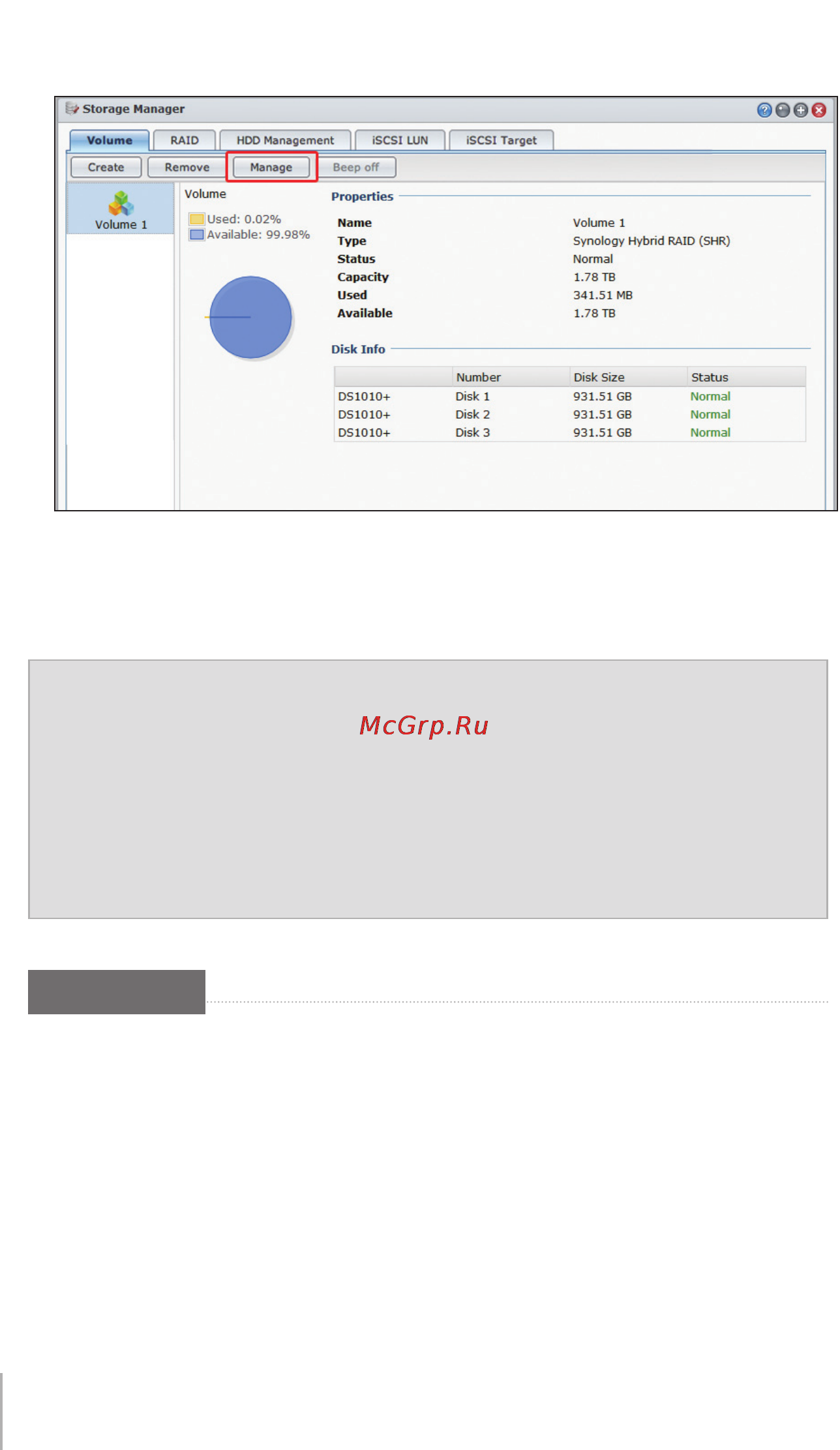 Synology RX1211/RX1211RP [16/24] Learn more