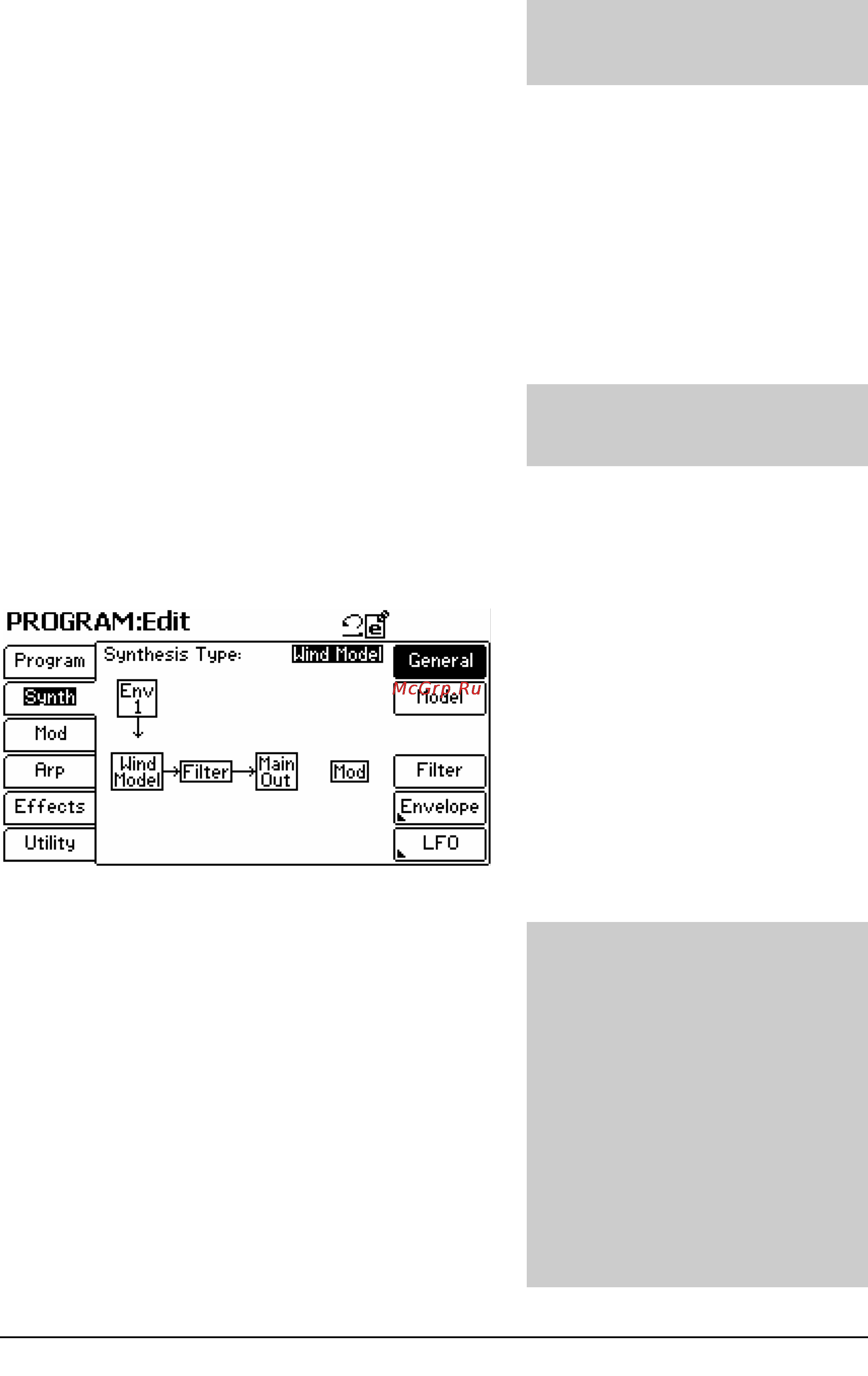Alesis FUSION 6HD [42/163] Program edit