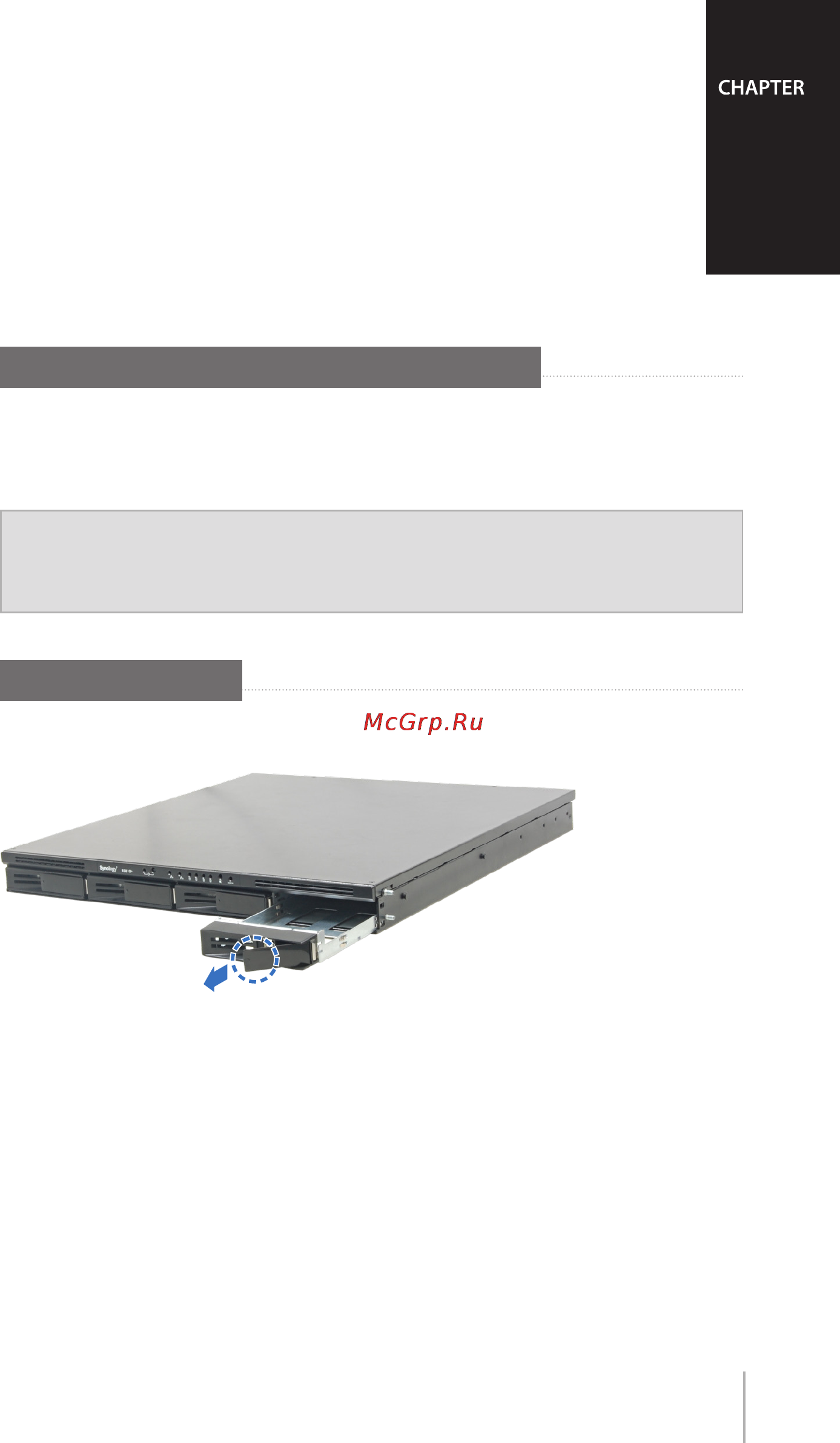 Synology RX4 / RX410 [11/24] Set up rx410