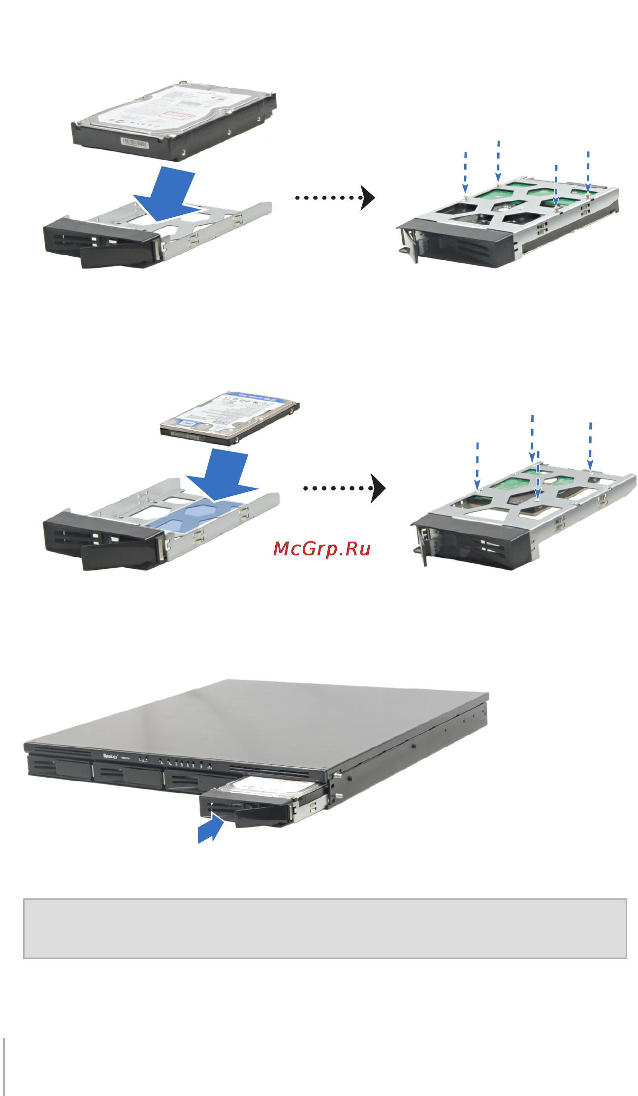 Synology RX4 / RX410 Инструкция по эксплуатации онлайн [12/24] 316