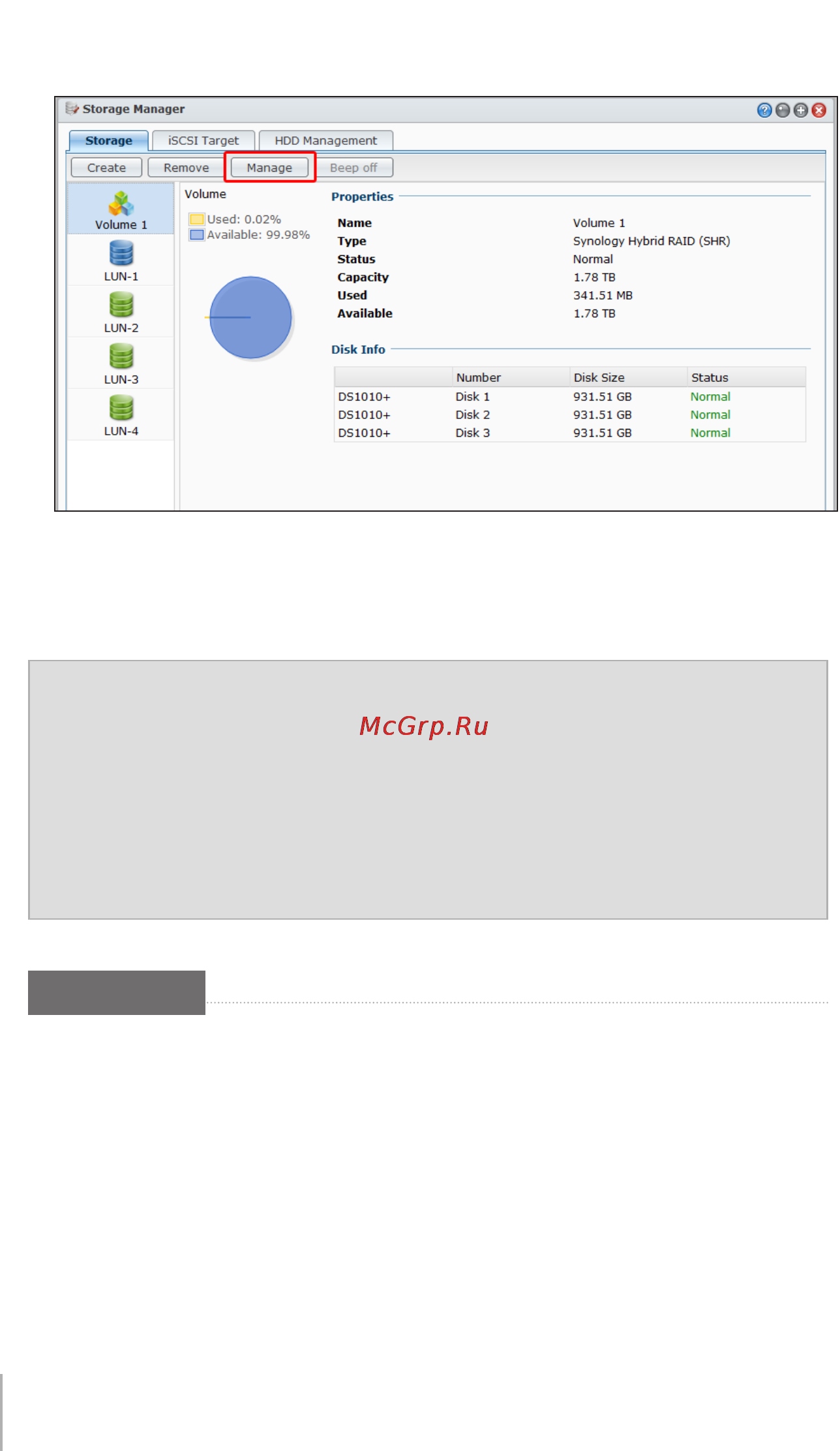 Synology RX4 / RX410 [16/24] Learn more