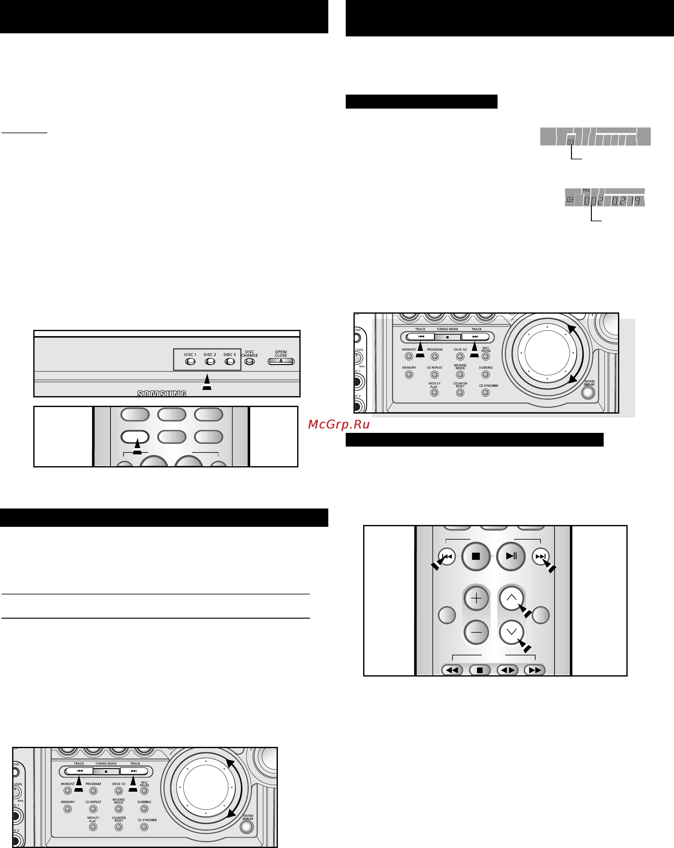 Samsung MAX-ZS990 [12/26] Основной блок